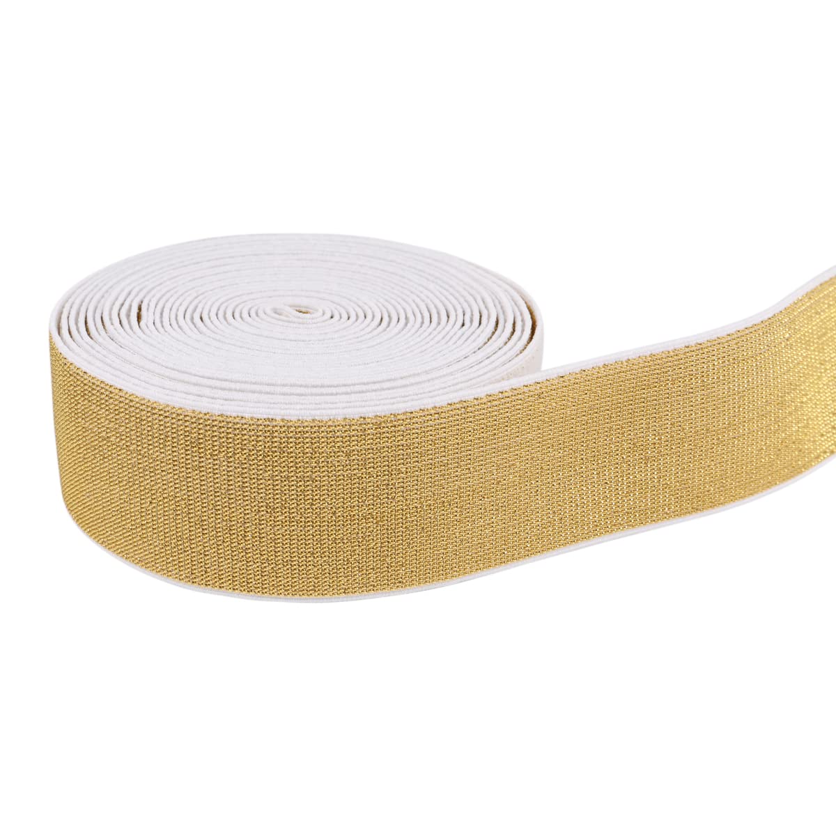 Brede elastische riem met glitter | België