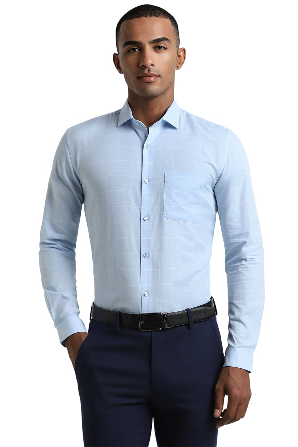 Peter England Men's Regular Fit Shirt