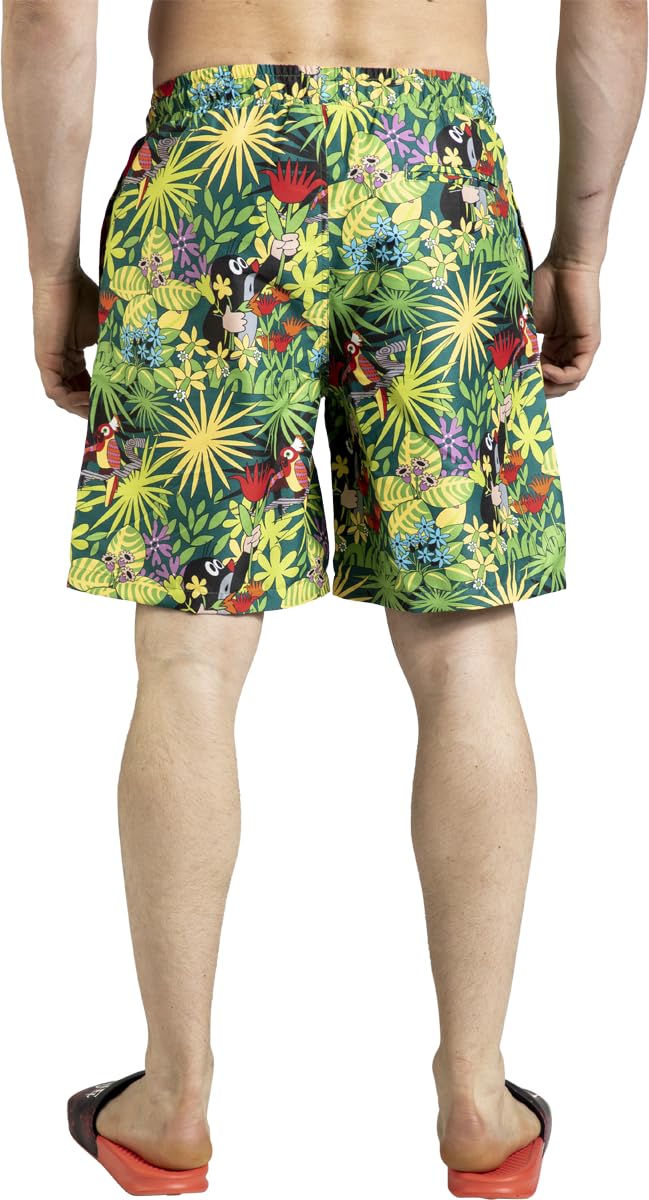 Tropical Männer Badeshort Multicolor