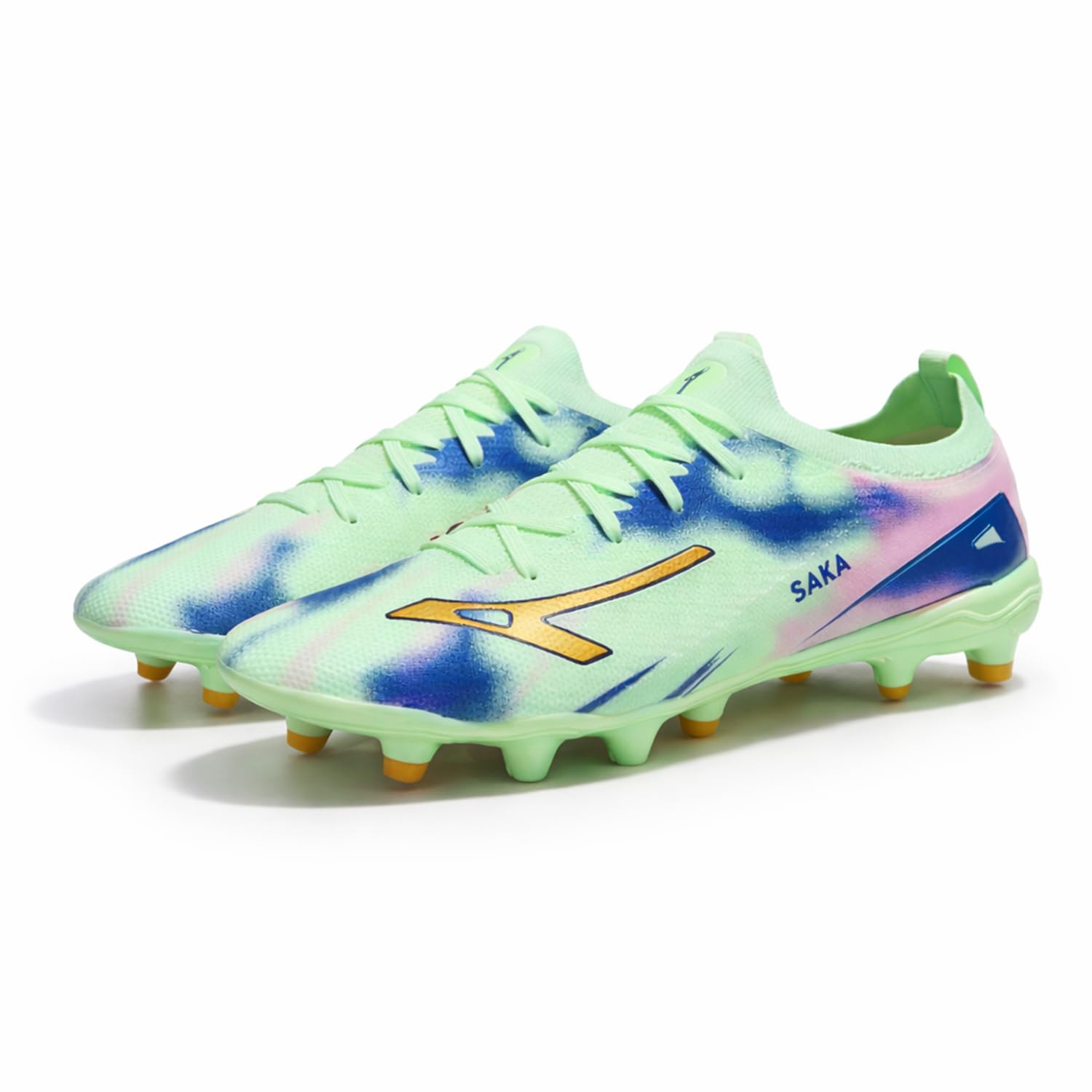 Anza Saka Ultra Flexible & Light Weight Semi Ankle Football Boot for Men&Women, Multi-Purpose Durable Football Shoes Stud