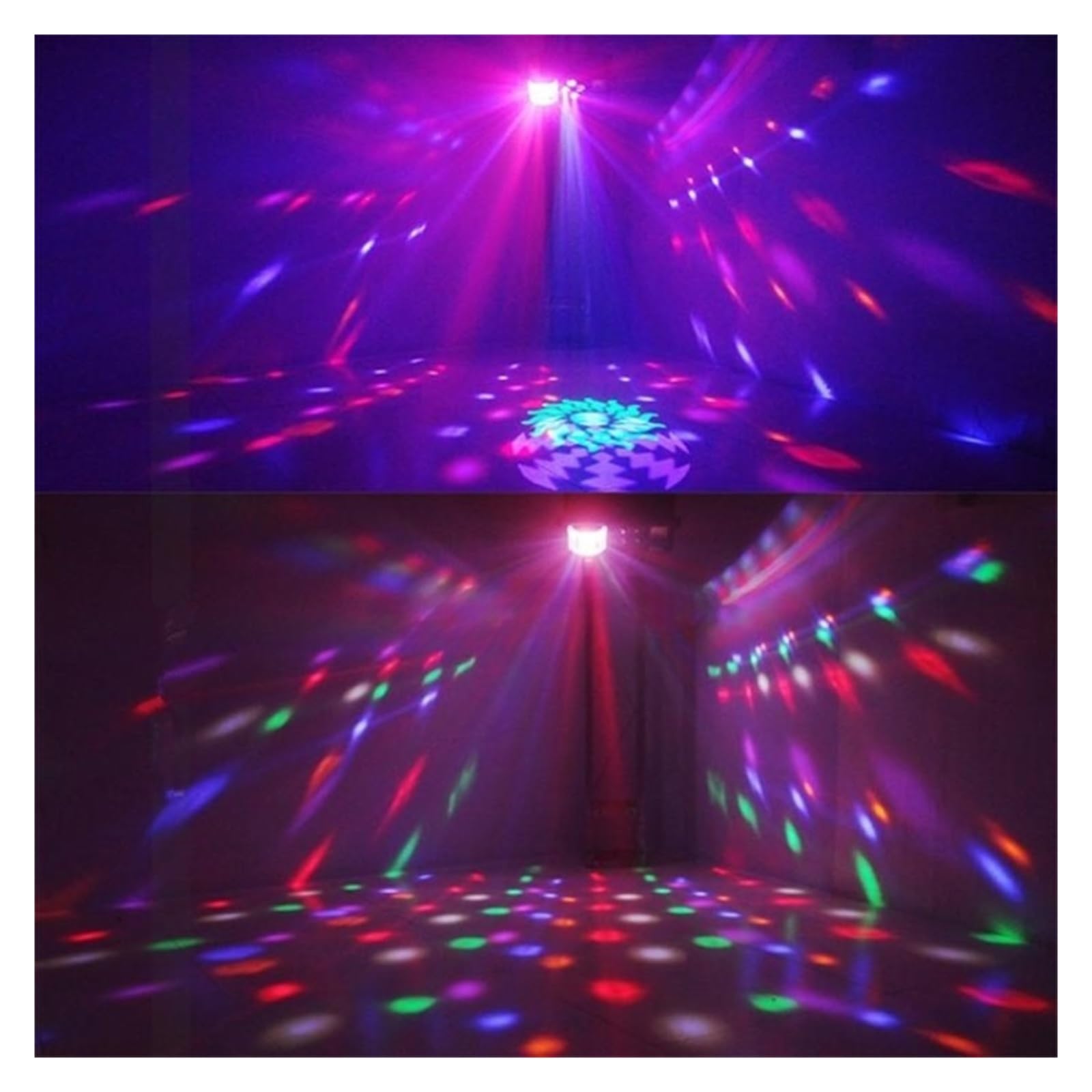 4w1 LED Disco światła sceniczne stroboskopowe fantazyjne efekt świetlny projektor wiązki Derby automatyczna kontrola dźwięku klub impreza z dj-em piłka Na imprezy i do klubów