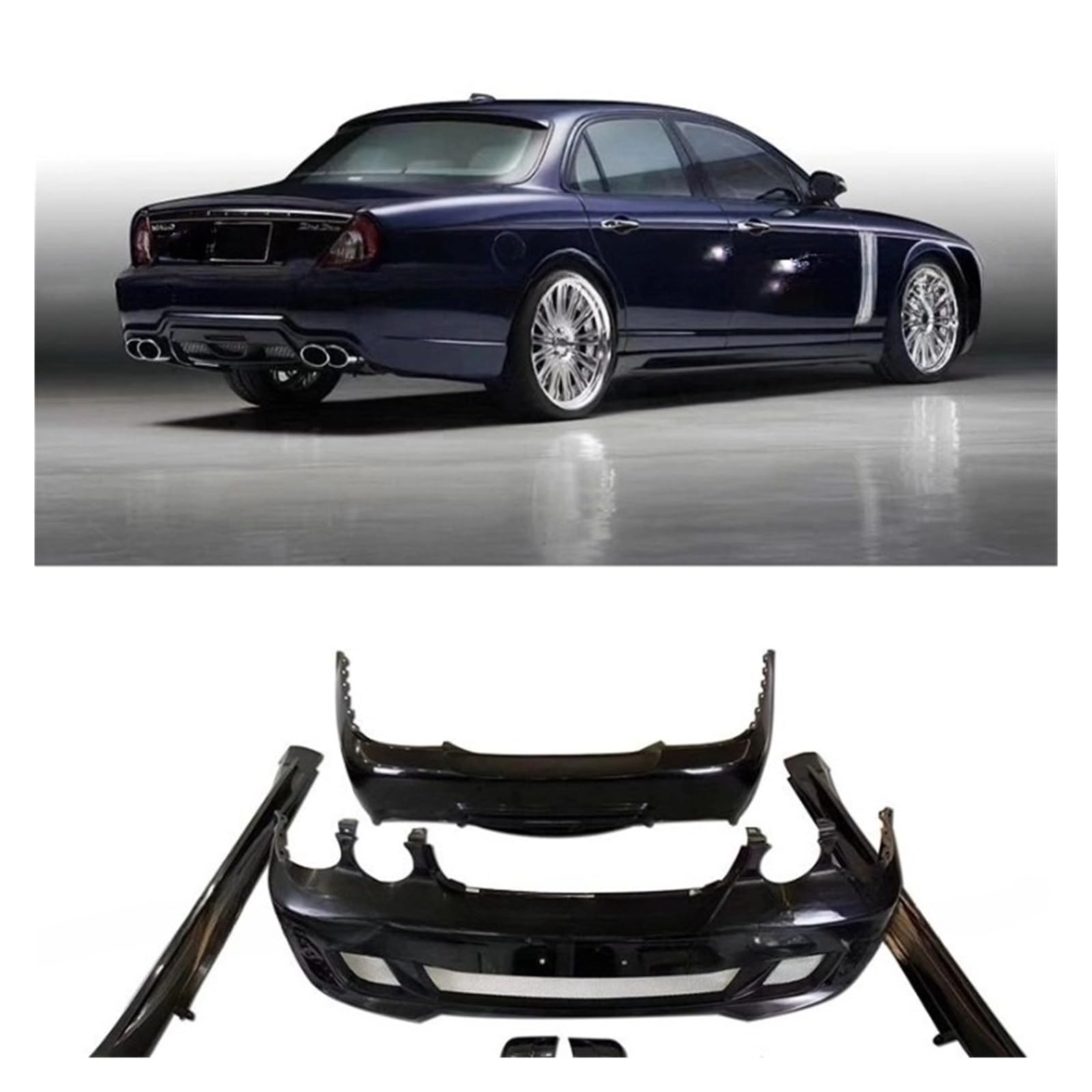 Amazon.com: SchAan for Classic Compatible for Jaguar XJ8 Model Kit