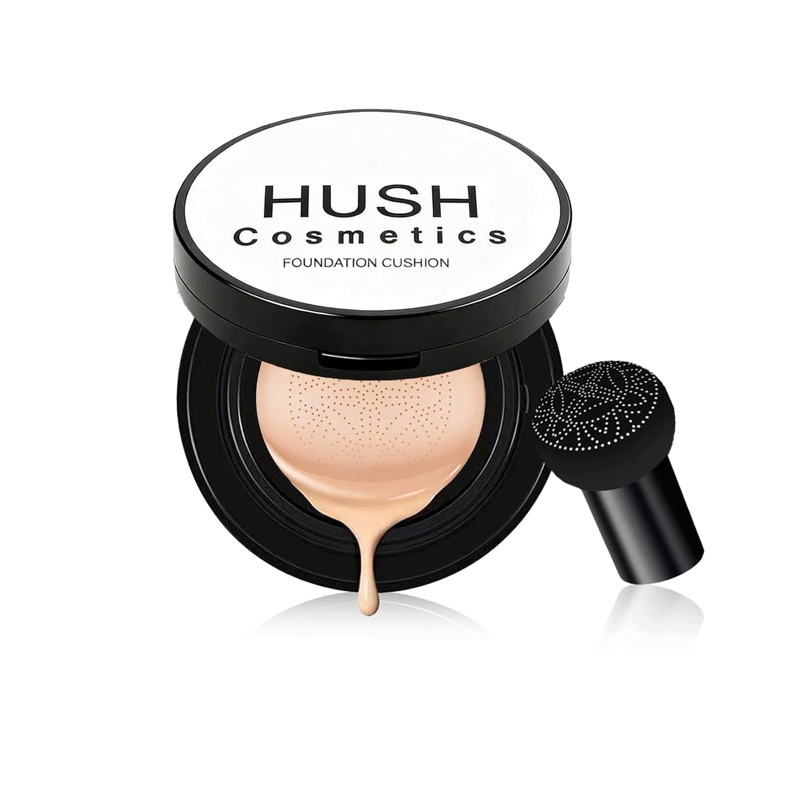 Makeup Foundation for Older Women Hush Cosmetic Glow Foundation Moisturizing Concealer Long-Lasting Full Coverage Balance for Every Skin