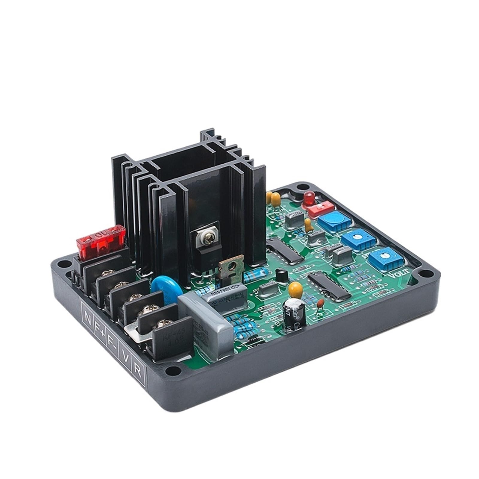 Regulador de voltaje del generador AVR GAVR 12A, motor sin escobillas, alternador de CA