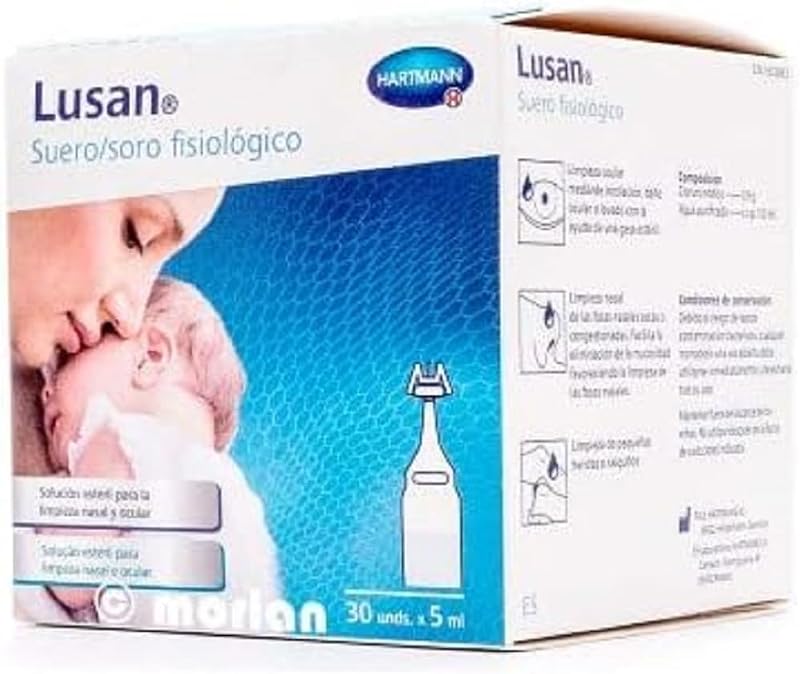 Soro fisiológico LUSAN HARTMANN H 30 monodoses de 5 mL