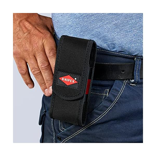 KNIPEX 00 20 72 V01 Mini-Zangenset in Werkzeuggürteltasche & ErgoStrip Universal-Abmantelungswerkzeug (135 mm) 16 95 01… – Bild 4