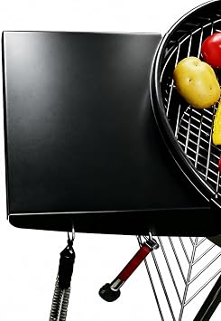 Grisun Charcoal Grill Table Shelf for 22 Inches Weber Master Touch &amp; Original Kettle Charcoal Gri...