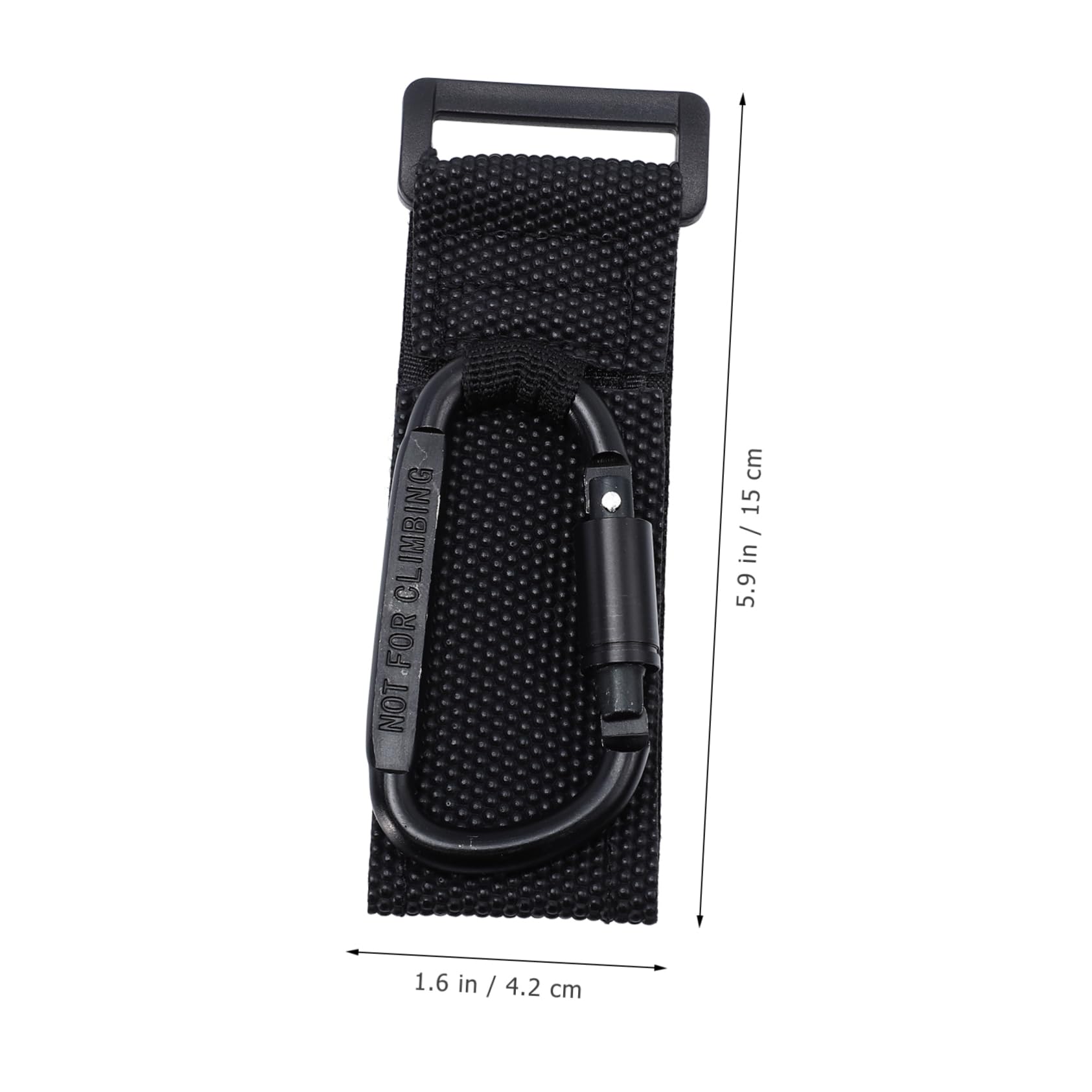 Yardwe 16 Pièces Crochets Poussette Antidérapants pour à Main et Poussette Accroche pour Poignée de Trottinette Électrique et Électrique Suspension Pratique pour Accessoires