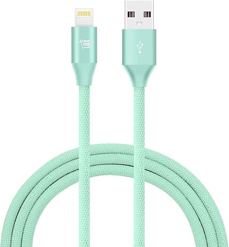 LAX - Cable Lightning para iPhone, certificado Mfi Cable USB trenzado duradero para Apple Lightning para iOS más reciente incluyendo iPhone 1111 Pro