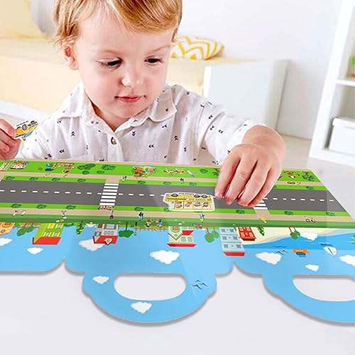 Miniatura 7 de Libros de calcomanías reutilizables para niños, libros de calcomanías extraíbles de viaje para niños de 3, 4, 5 años, regalos de cumpleaños,