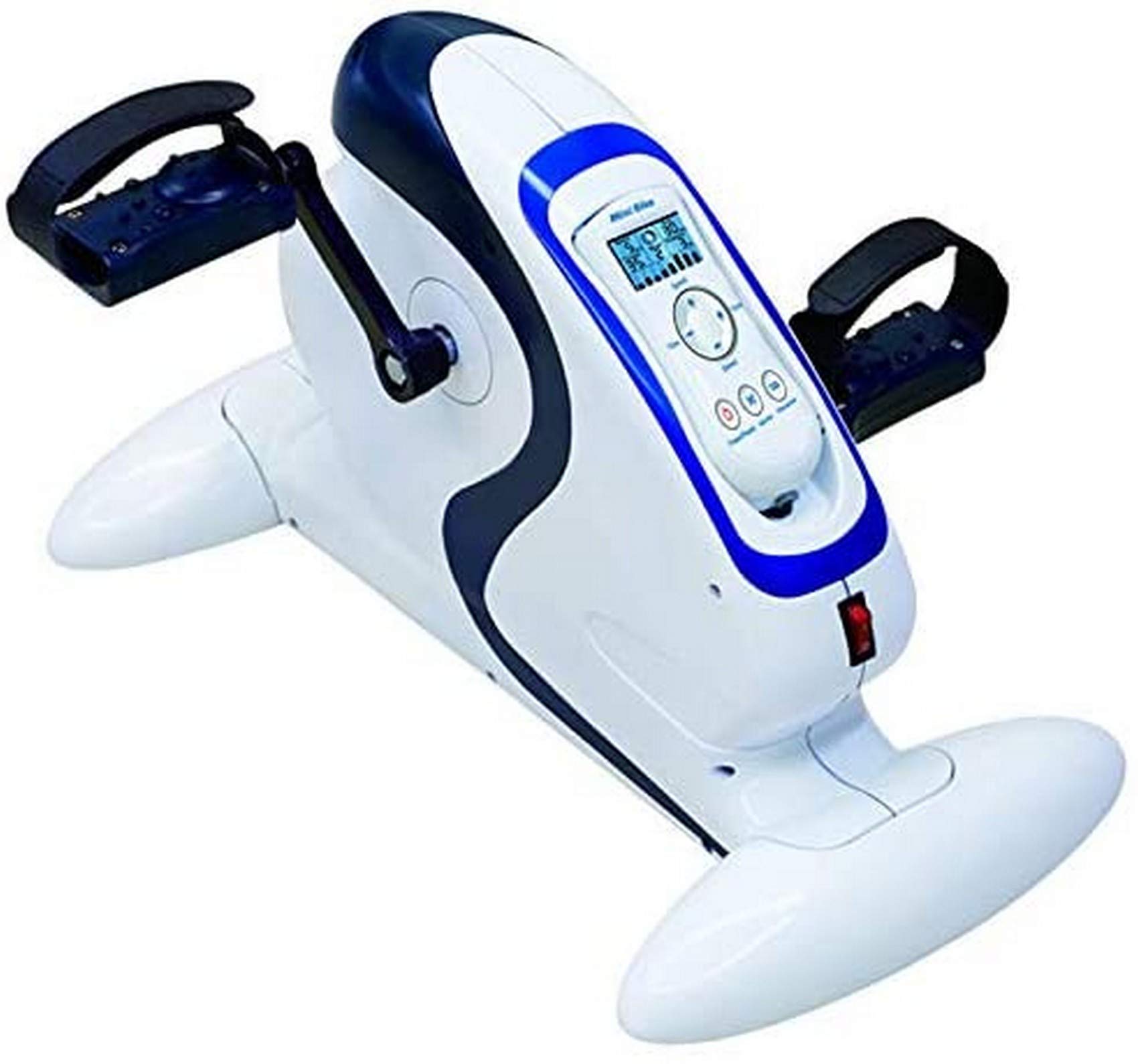 Fitness intérieur portable sous le bureau pendant le télétravail