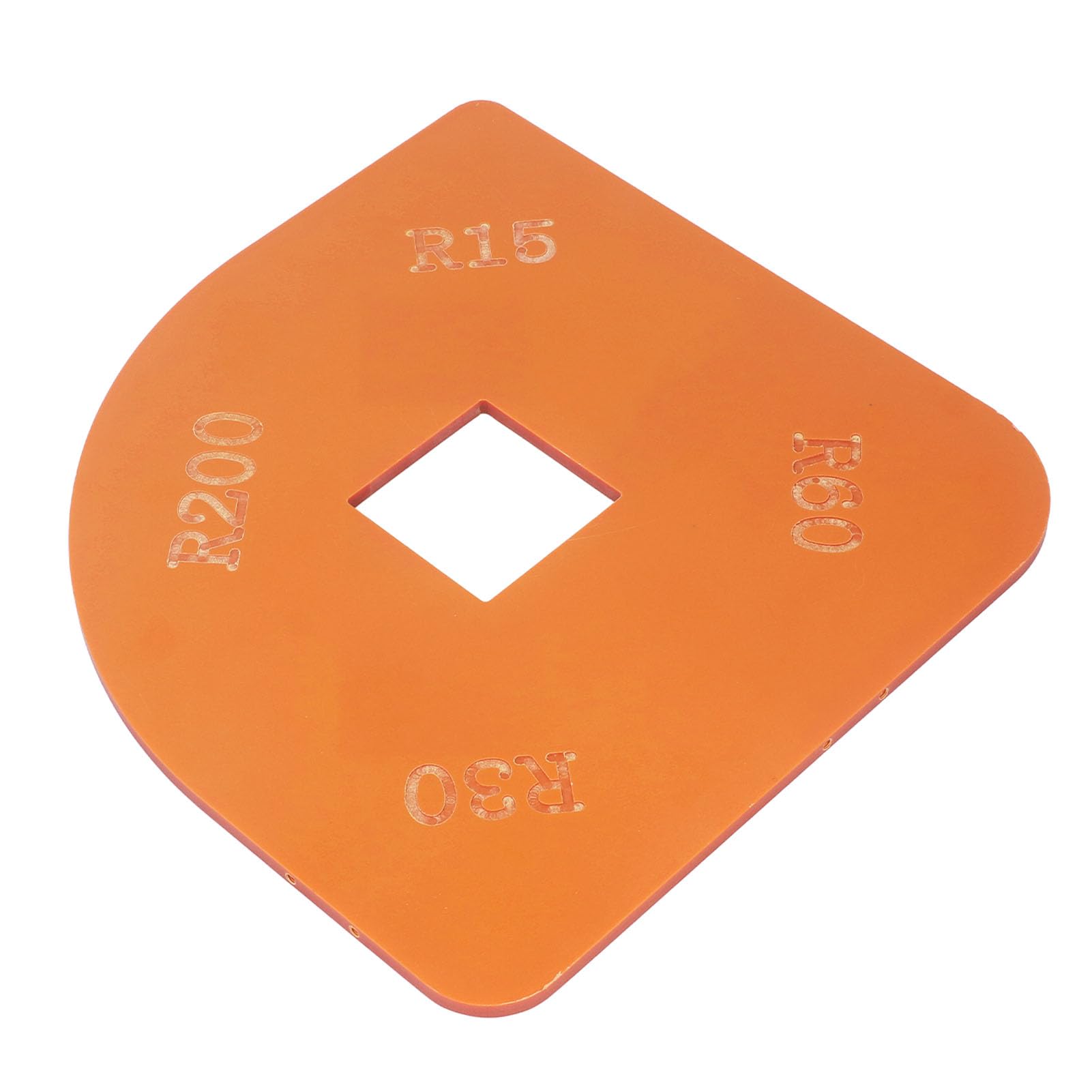 Radius Jig Router Schablone R15 R30 R60 R200 Abgerundete Ecken Locator Eckradius Anleitung Zum Schneiden von Schränken und Holzarbeiten