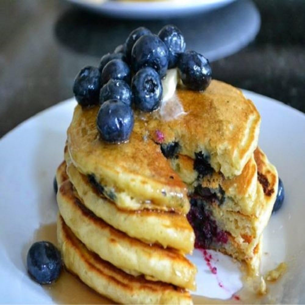 Virginia Candle Supply Blueberry Pancakes Fragrance Oil (8 oz Bottle) for Candle Making, Soap Making, Room Sprays, Lotions, Car Fresheners, Slime, Bath Bombs, Warmers