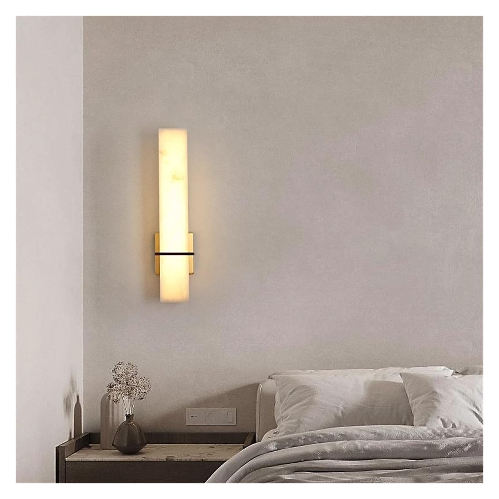 Applique de chevet pour chambre et couloir lumière trois couleurs