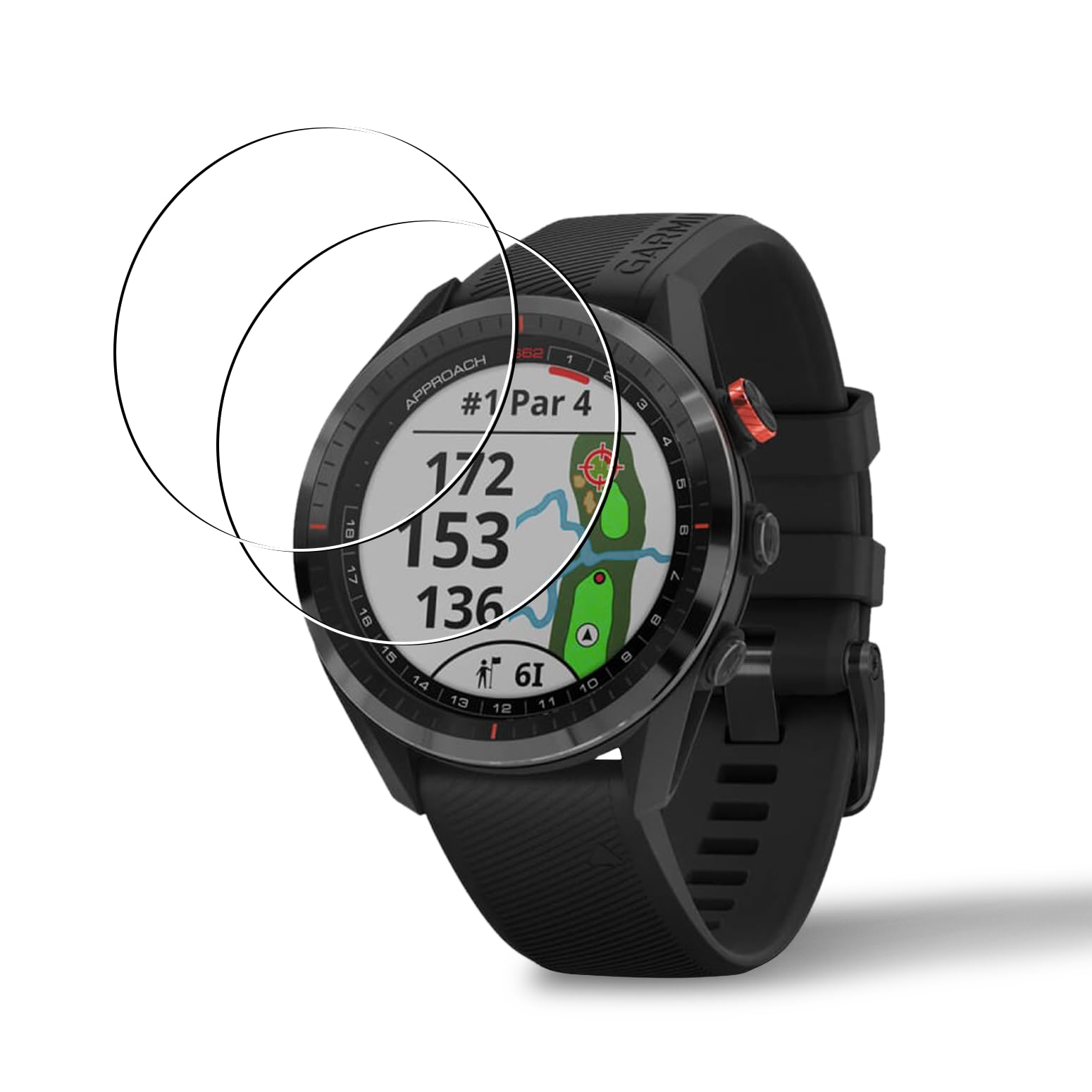 Amazon | 【2枚セット国産旭硝子素材】対応 Garmin Approach S62 