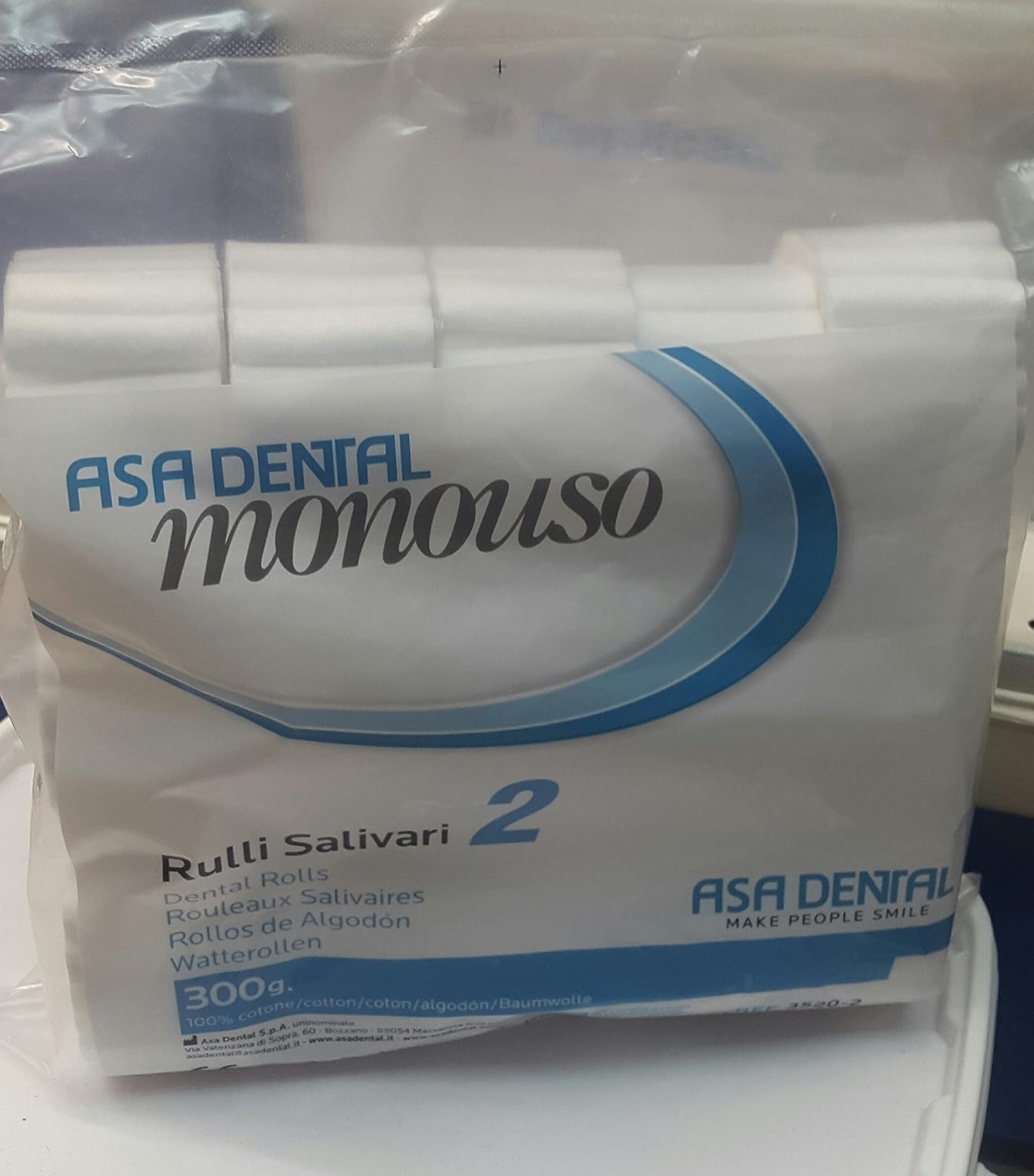 Dentalseven - Confezione Rulli Salivari - 300 g