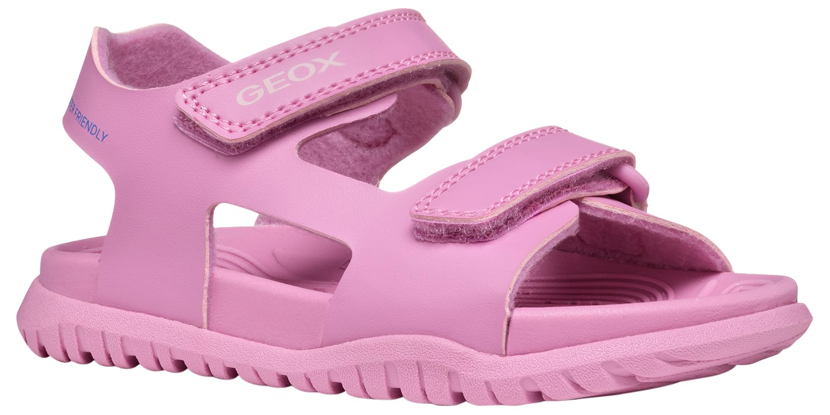 Geox J SANDAL FUSBETTO GI, Girls’ Sandal, Dk Pink,