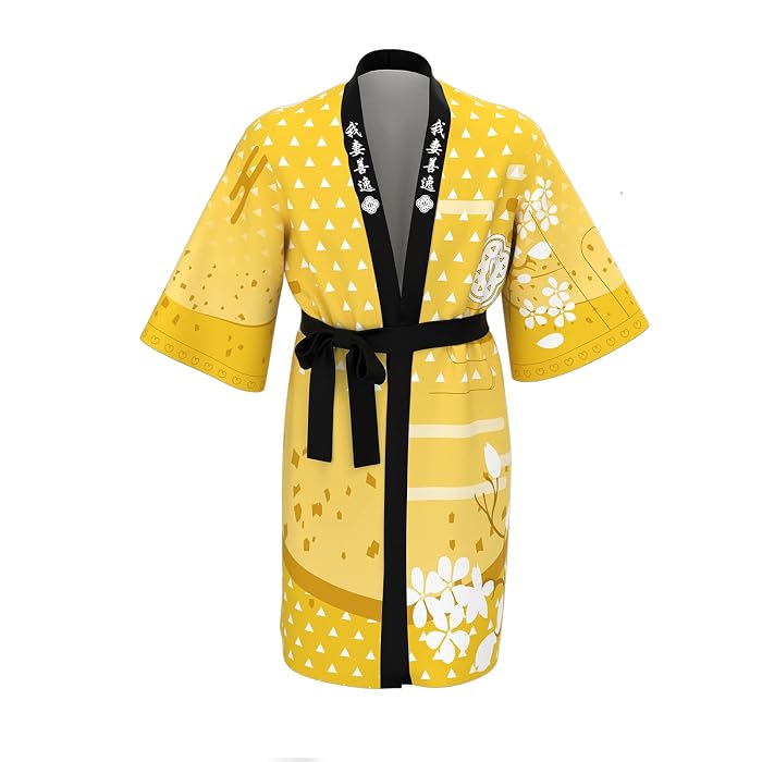 Buy Anime Demon Slayer Pajama Robe Kamado Tanjirou Tomioka GiyuuKochou 