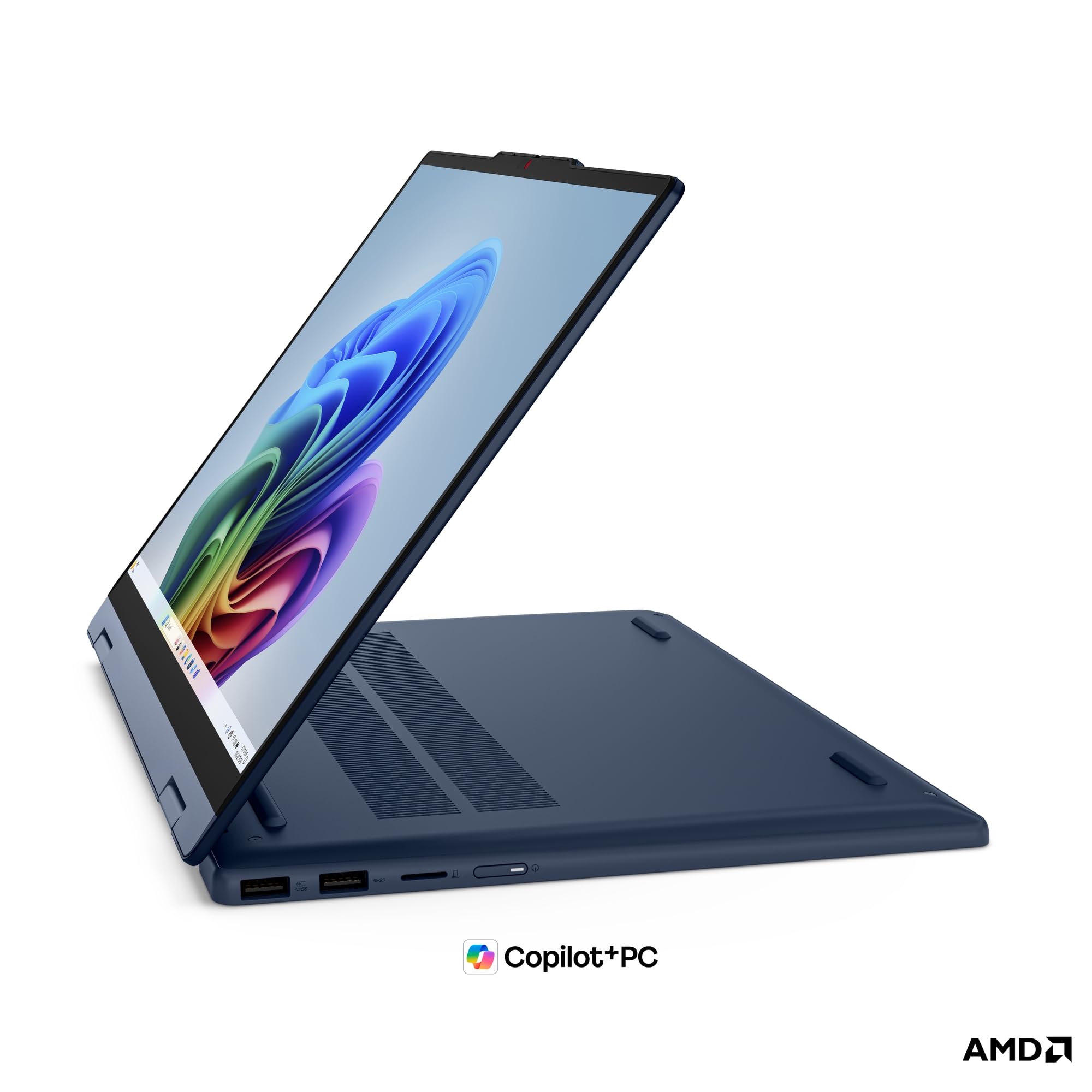 Lenovo IdeaPad 5 2in1 Laptop | 14" WUXGA Touch Display | AMD Ryzen 7 250 | 16GB RAM | 512GB SSD | AMD Radeon 780M | Windows 11 | QWERTZ | exkl. Farbe in Cosmic blau | 3 Monate Premium Care