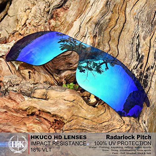 Lentes de repuesto para RadarLock Pitch pack de 6 pares de cristales intercambiables 3
