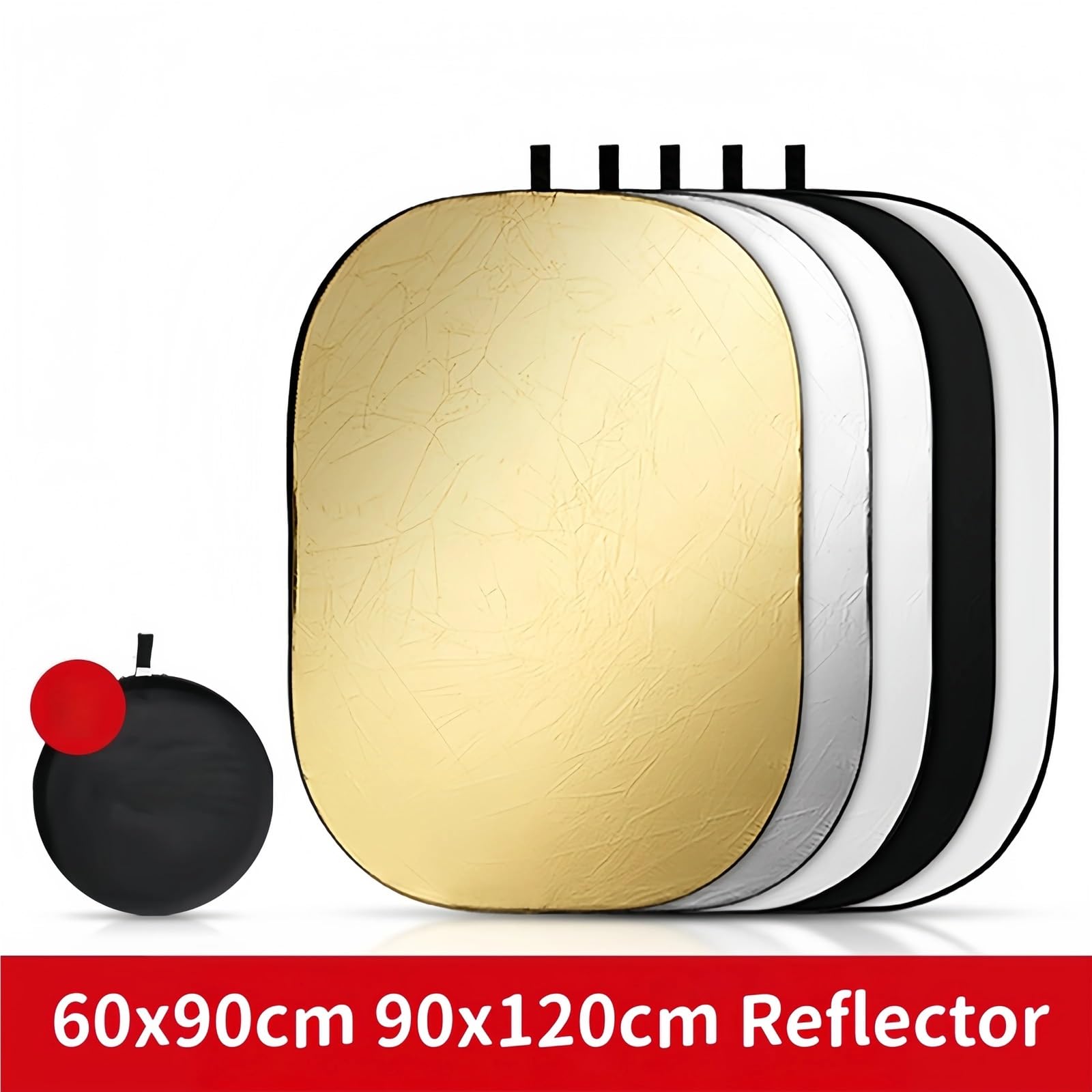 5 In 1 Fotografie Reflektor Board for Studio Outdoor Foto Live Beleuchtung Kits Zubehör Für Fotobeleuchtung(60x90cm)