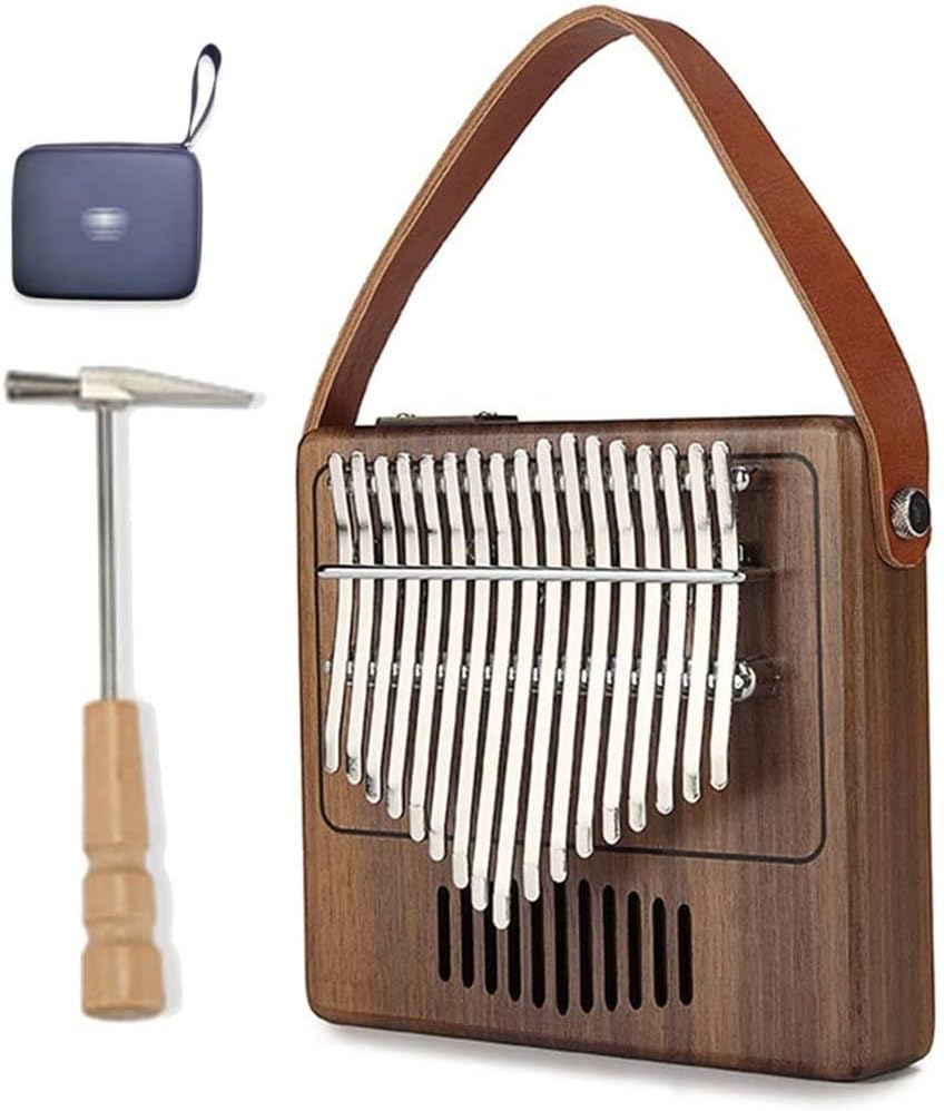 LBSX Kalimba Thumb Piano 17Tone Finger Piano Beginner