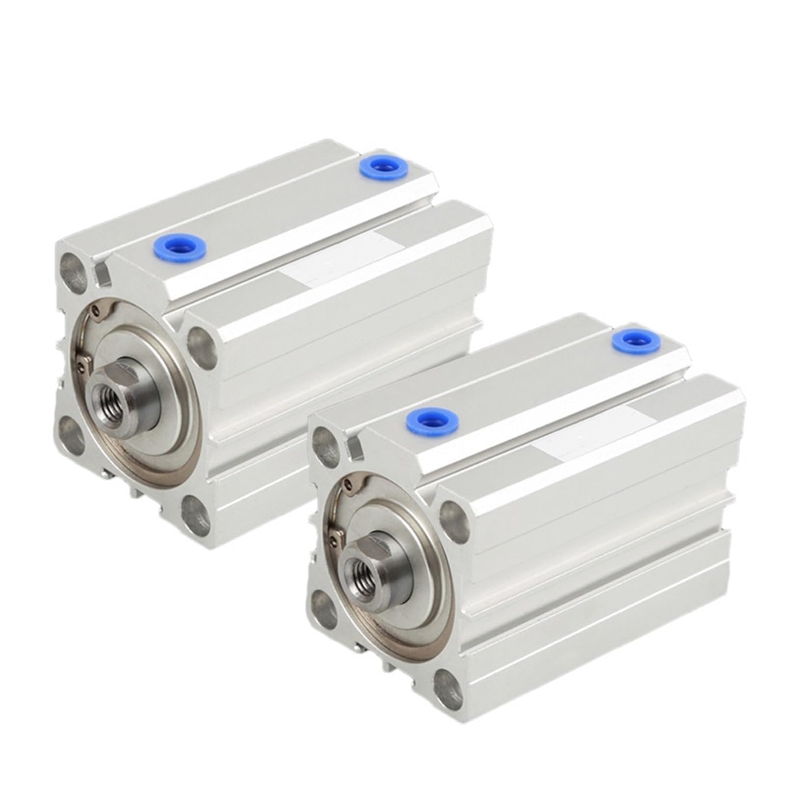 COSZWQDP ACQ80 ACQ100 Bore 80mm 100mm Stroke10-100mm Piston Compact Pneumatic Cylinder Air Double Acting Cylinders 1pcs (Stroke 75mm,ACQ80)