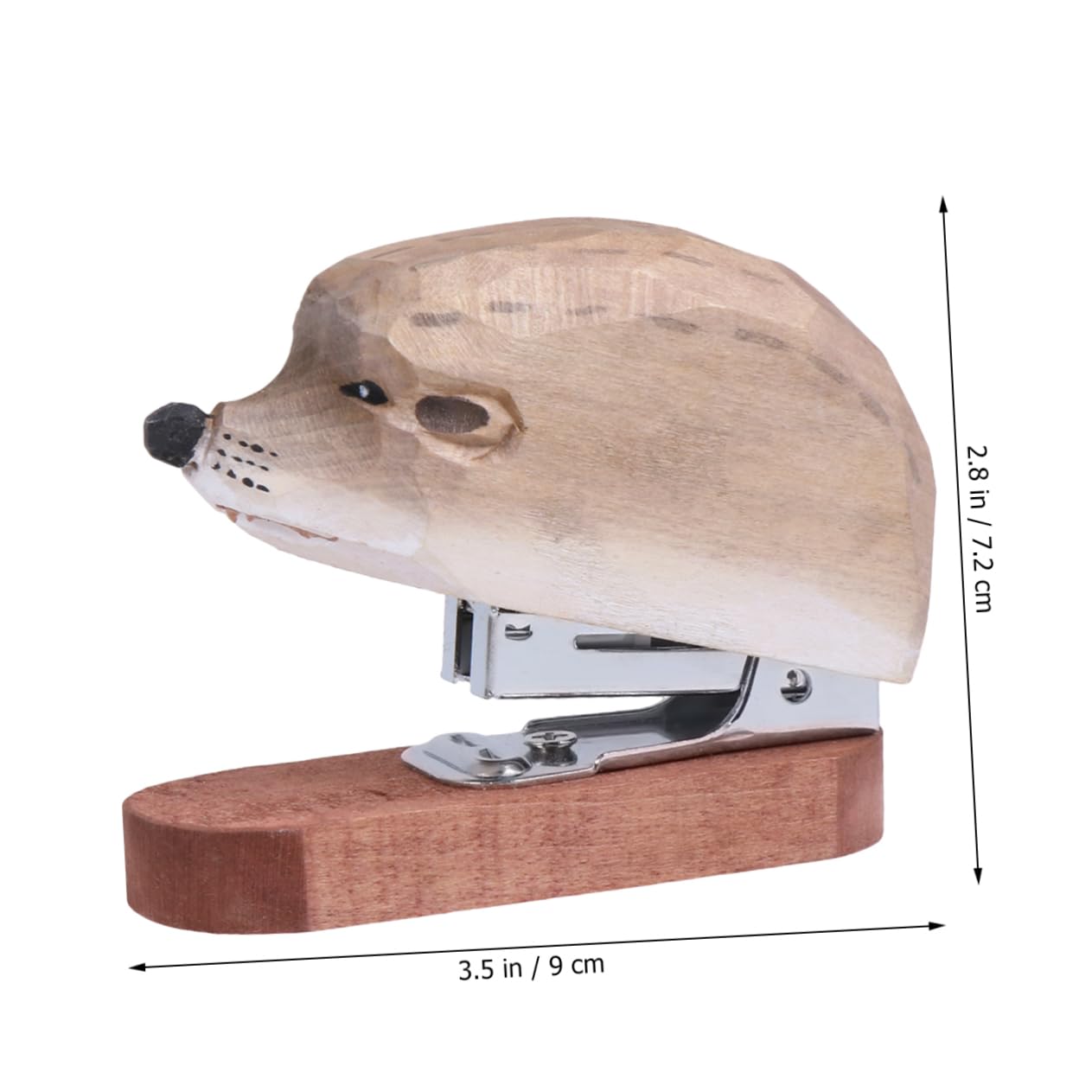 2 Pz Cucitrice Manuale Cucitrici Per Scrivania Cucitrice Per Studenti Punzonatrice Carina Mini Per Bambini Con Graffette Di Legno