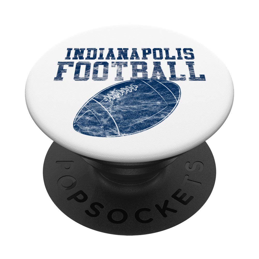 Indianapolis Football on White PopSockets PopGrip: Swappable Grip for Phones & Tablets