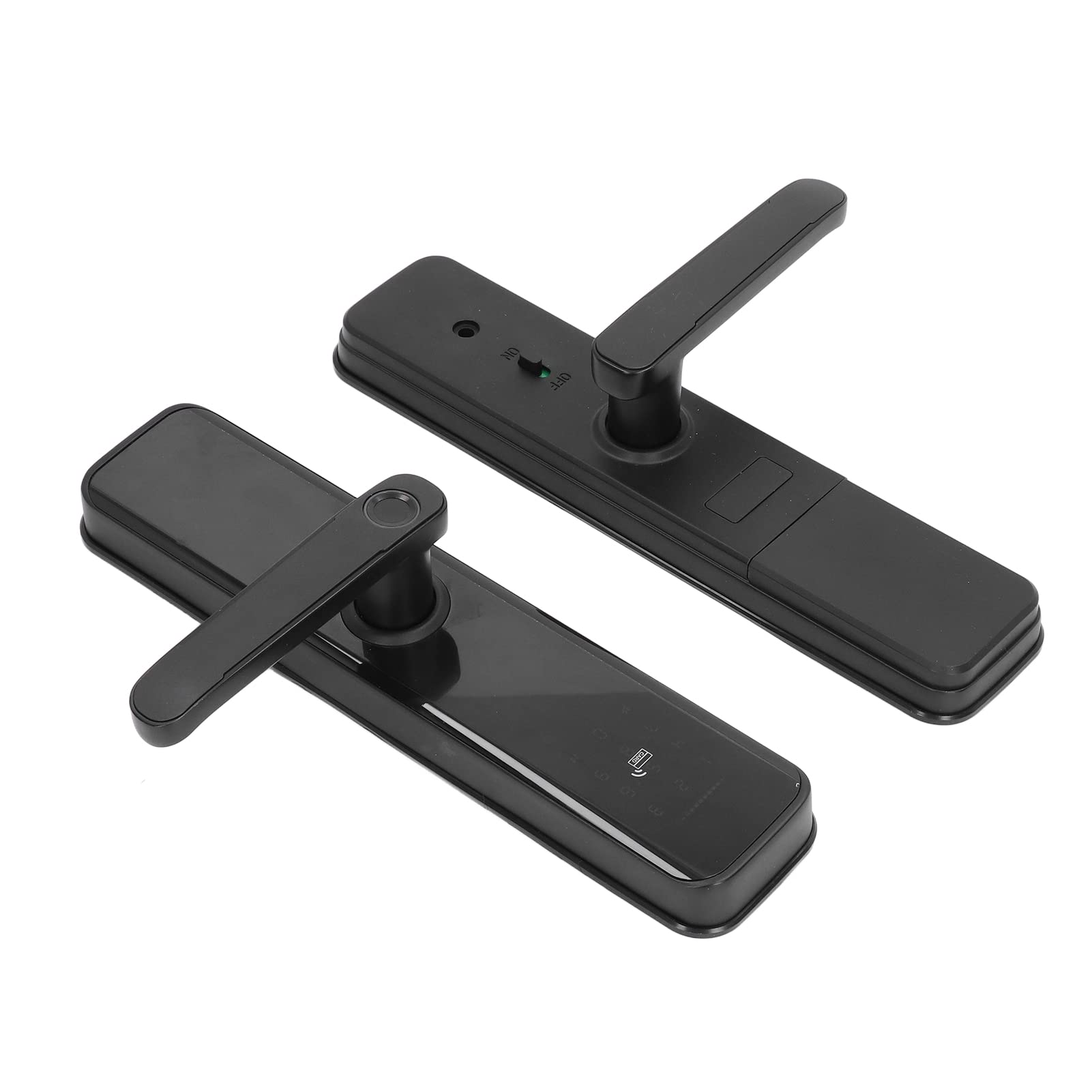 Smart Door Lock, Keyless Entry System, Fingerprint, Password, App, Key Card, Multiple Unlock Methods for Tuya