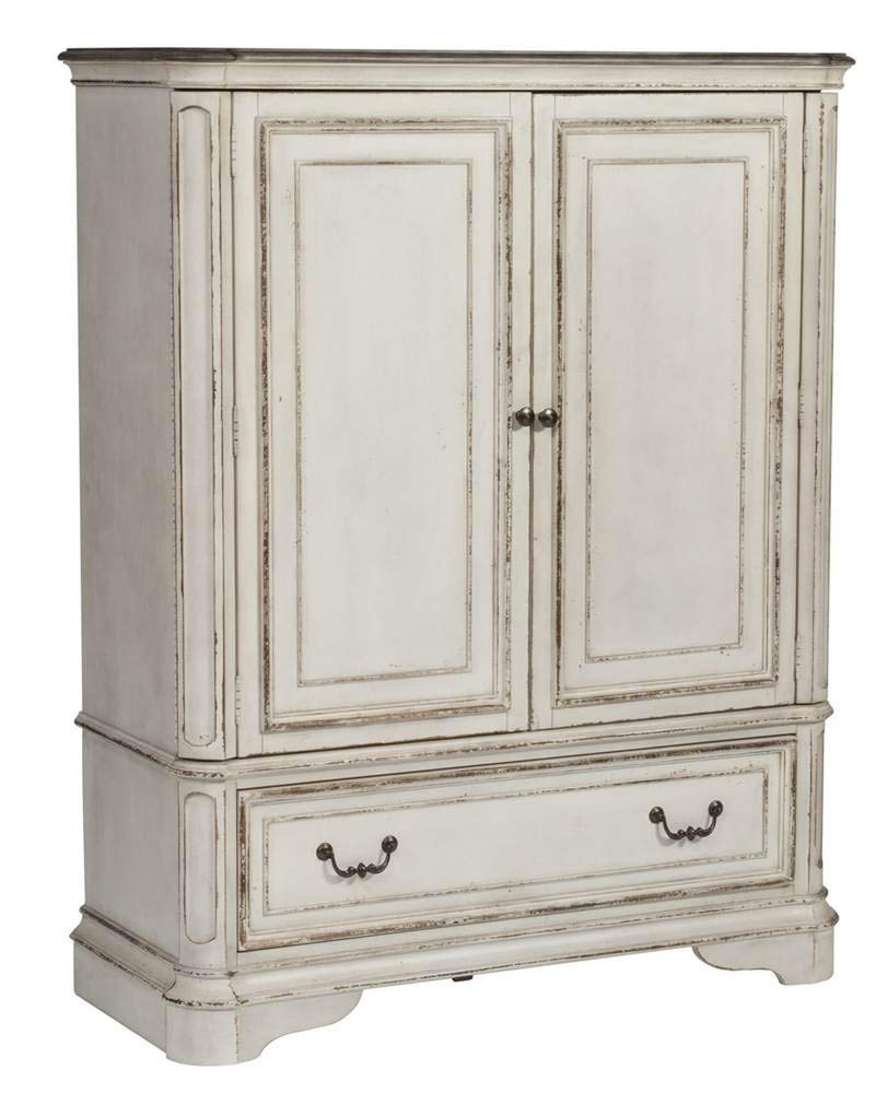 Liberty Furniture Industries Magnolia Manor Door Chest, White