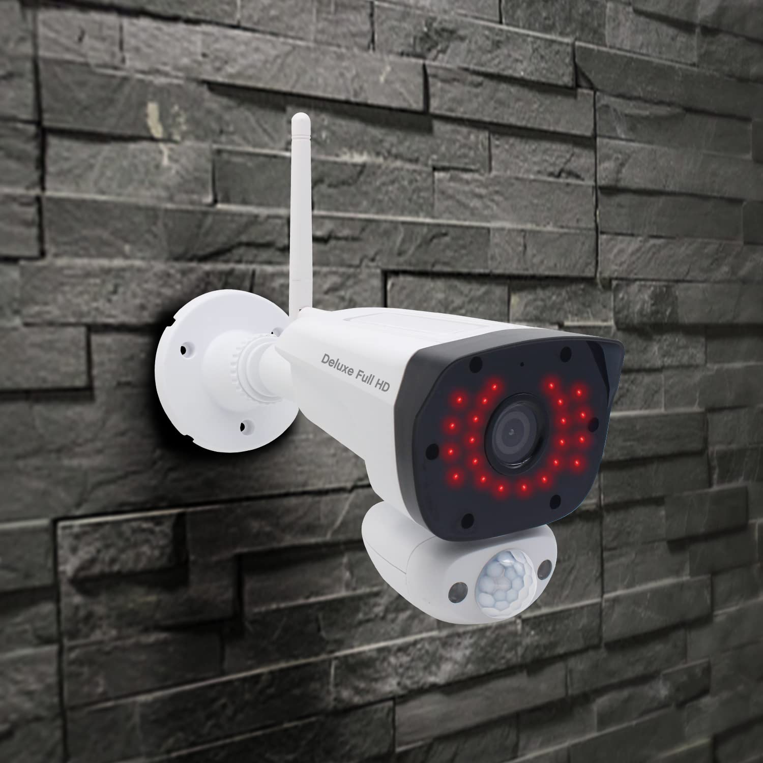 CasaCam VC5000, dodatkowa kamera do VS5802/VS5102A/VS5072/VS5002, kamera zasilana prądem zmiennym 1080p FHD, odporna na warunki atmosferyczne, noktowizor, dostępny dwukierunkowy dźwięk