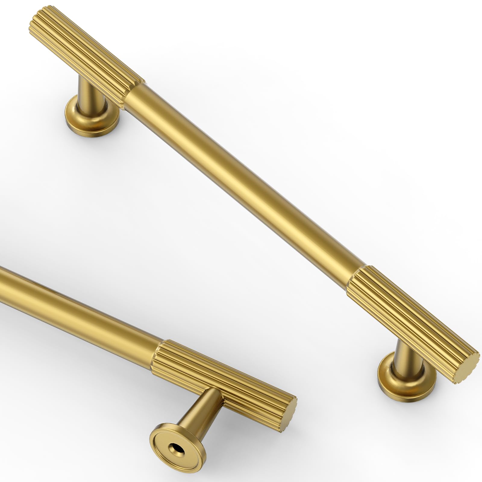 Asidrama 10 Pack 3 inch Brushed Gold Kitchen Cabinet Handles — Amazon image 32