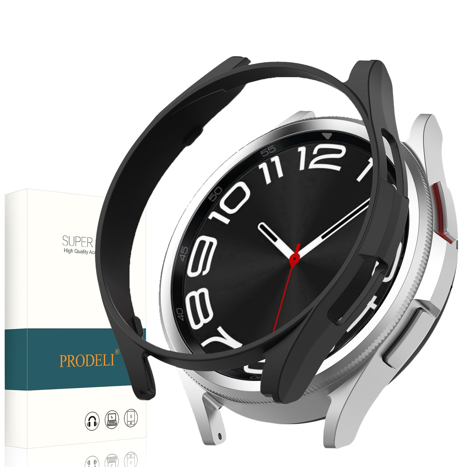 Amazon.co.jp: Galaxy Watch 6 Classic 43mm 専用 ケース 軽量 耐衝撃 