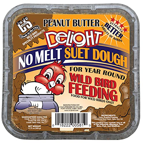 C&S Peanut Butter Delight Suet 11.75-Ounce