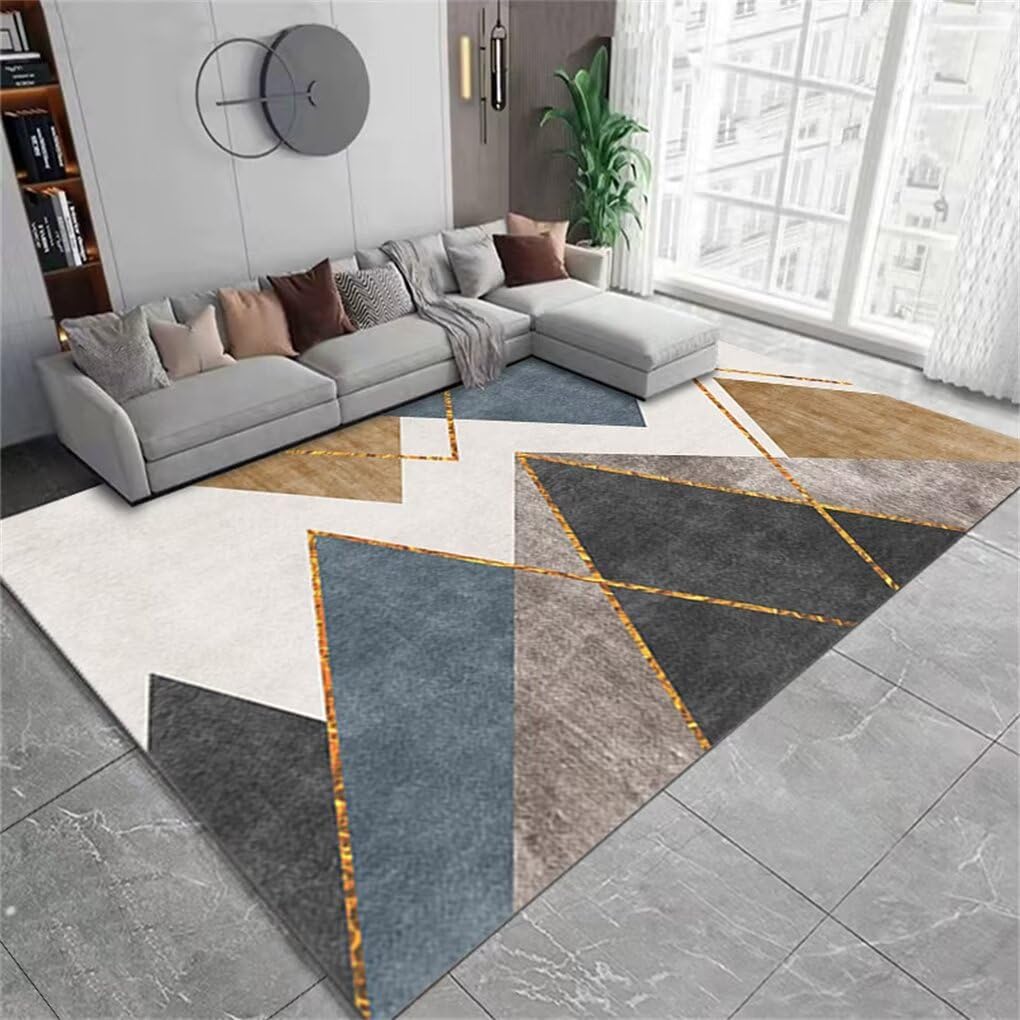 Tapis chambre enfants bleu lavable pour créer un espace de jeu moderne