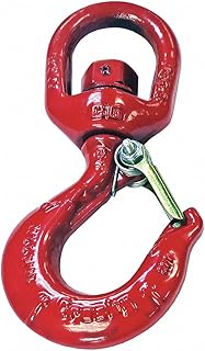 Swivel Hook, Carbon Steel, 15, 000 lb, Red