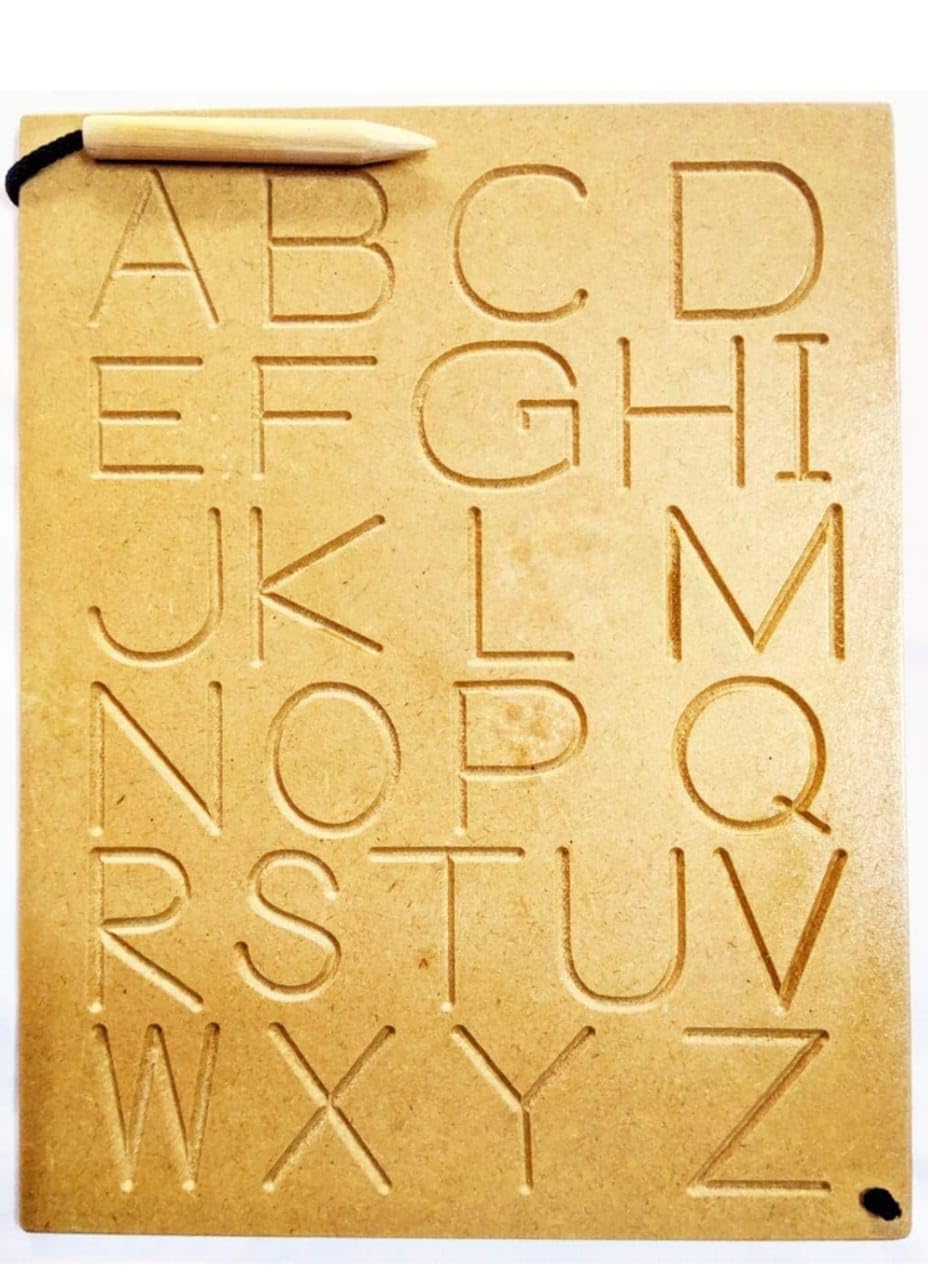 futurez key� Capital and Small Alphabet with Numbers Writing Practice Wooden Boards Educational Toys for Kids (3 to 7 Years) -Set of 3-Orange (B07H1DKZS8) Amazon Price History, Amazon Price Tracker
