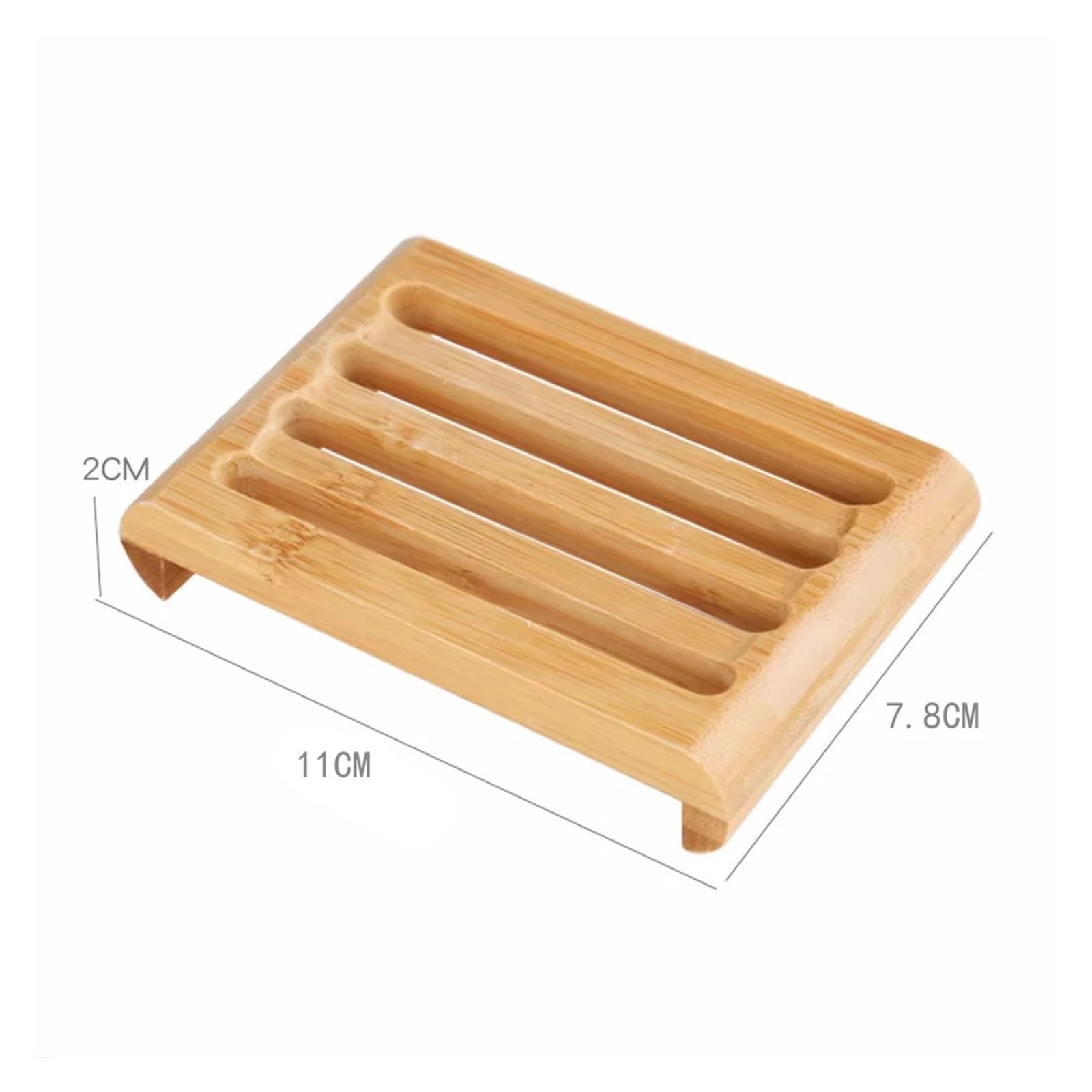 20 Piezas jabonera de bambú for Fregadero o Ducha