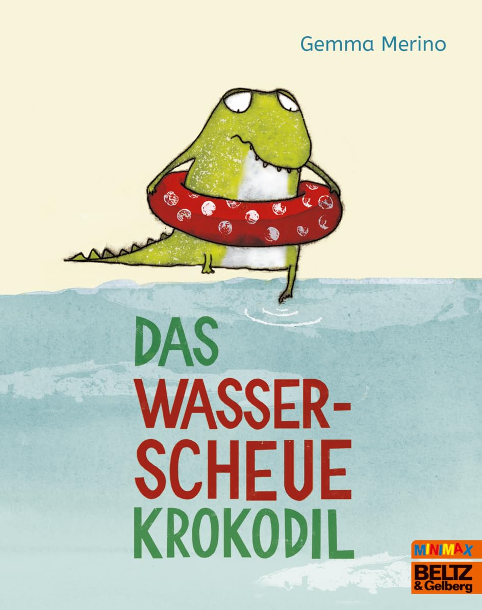 Das wasserscheue Krokodil: Vierfarbiges Bilderbuch (MINIMAX)