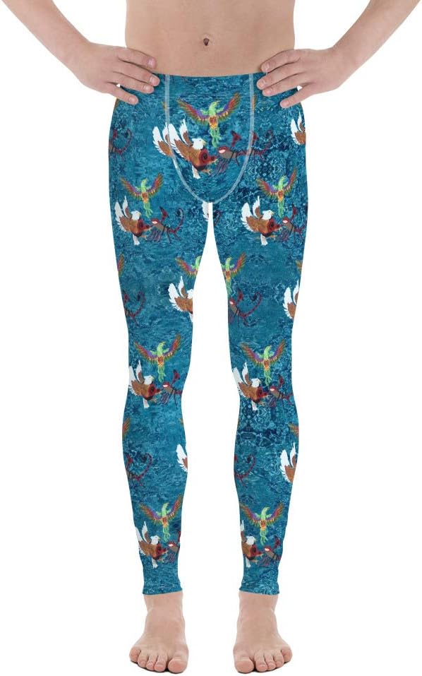 Rise Rock Mercury Men's Leggings White