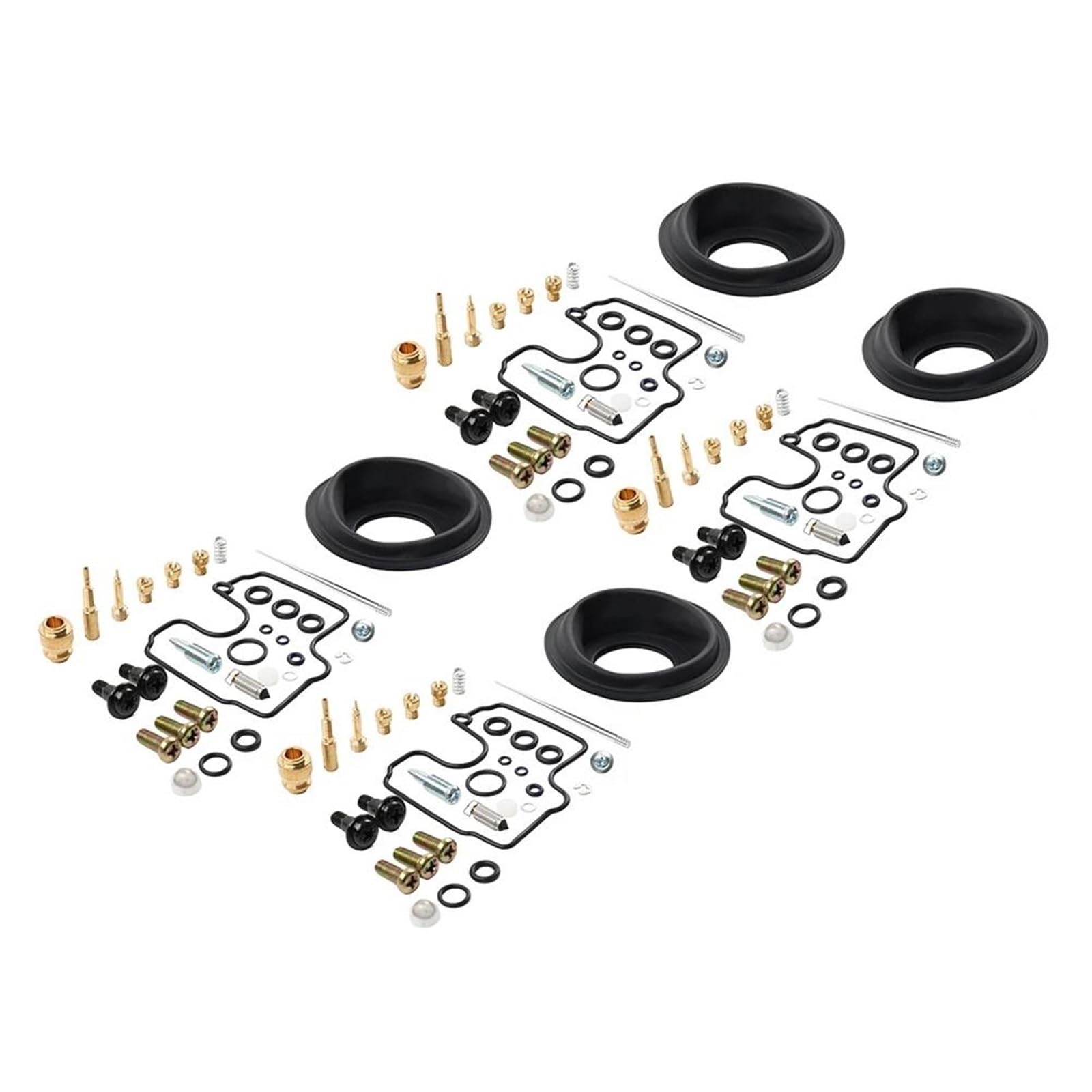 4 Juegos De Juntas Kit Reparación Carburador Motocicletas Para Yamaha YZF-R1 1998-2001 1999 2000 Regiones