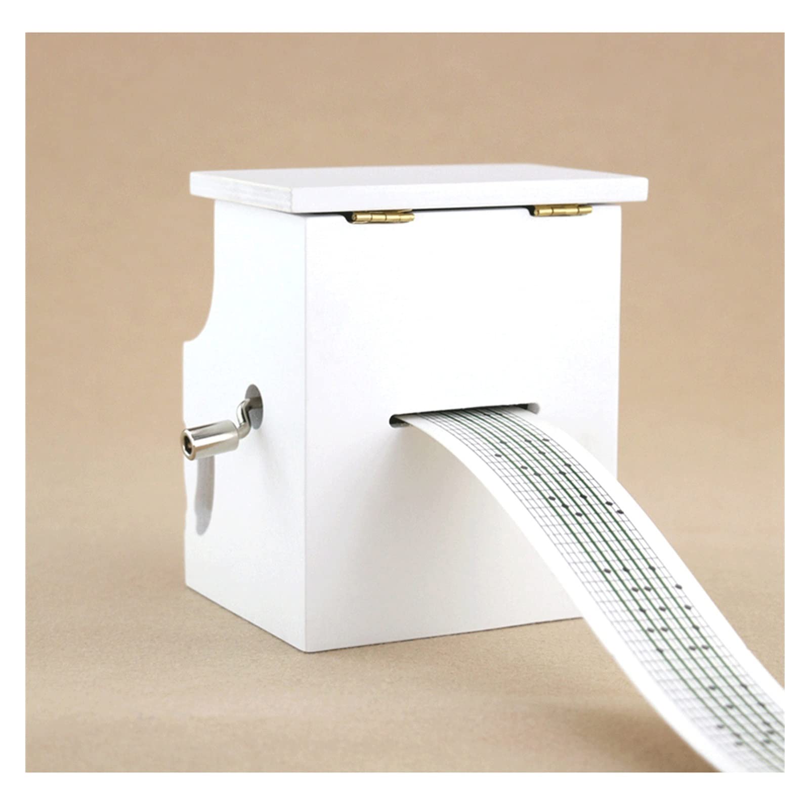 SUNESA Pozytywka 15/30 Tone Ręcznie zwijana papierowa skrzynka na muzykę pianino DIY. Kreatywny prezent urodzinowy dla dziewczyny pozytywka pozytywka pozytywka box muzyczny (kolor: 07)