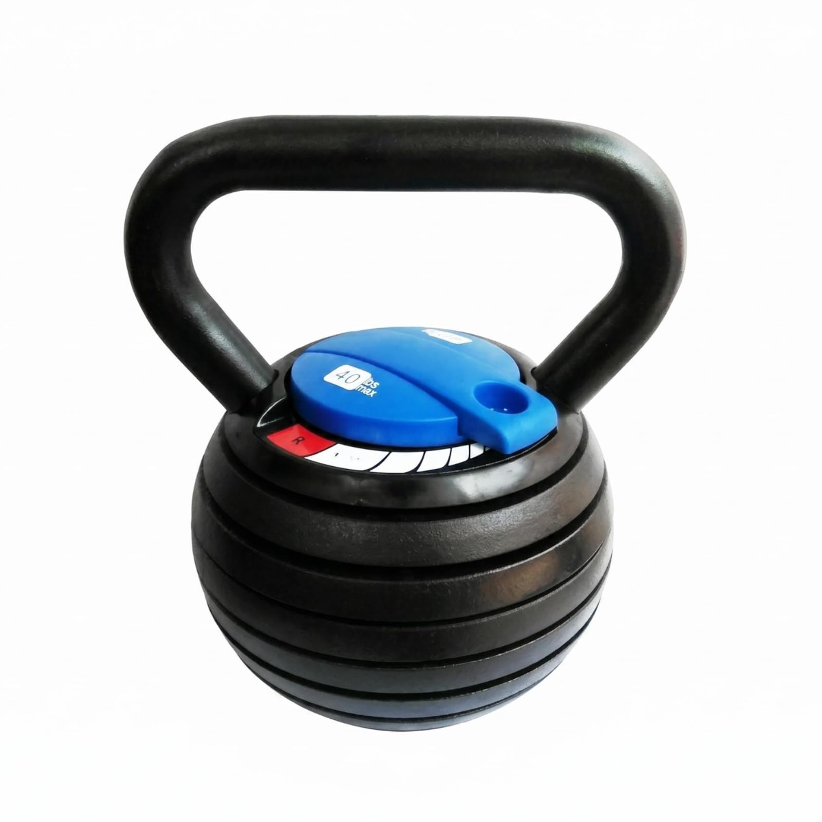 harayaa Kettlebell ajustável em ferro fundido com acabamento pintado e armazenamento