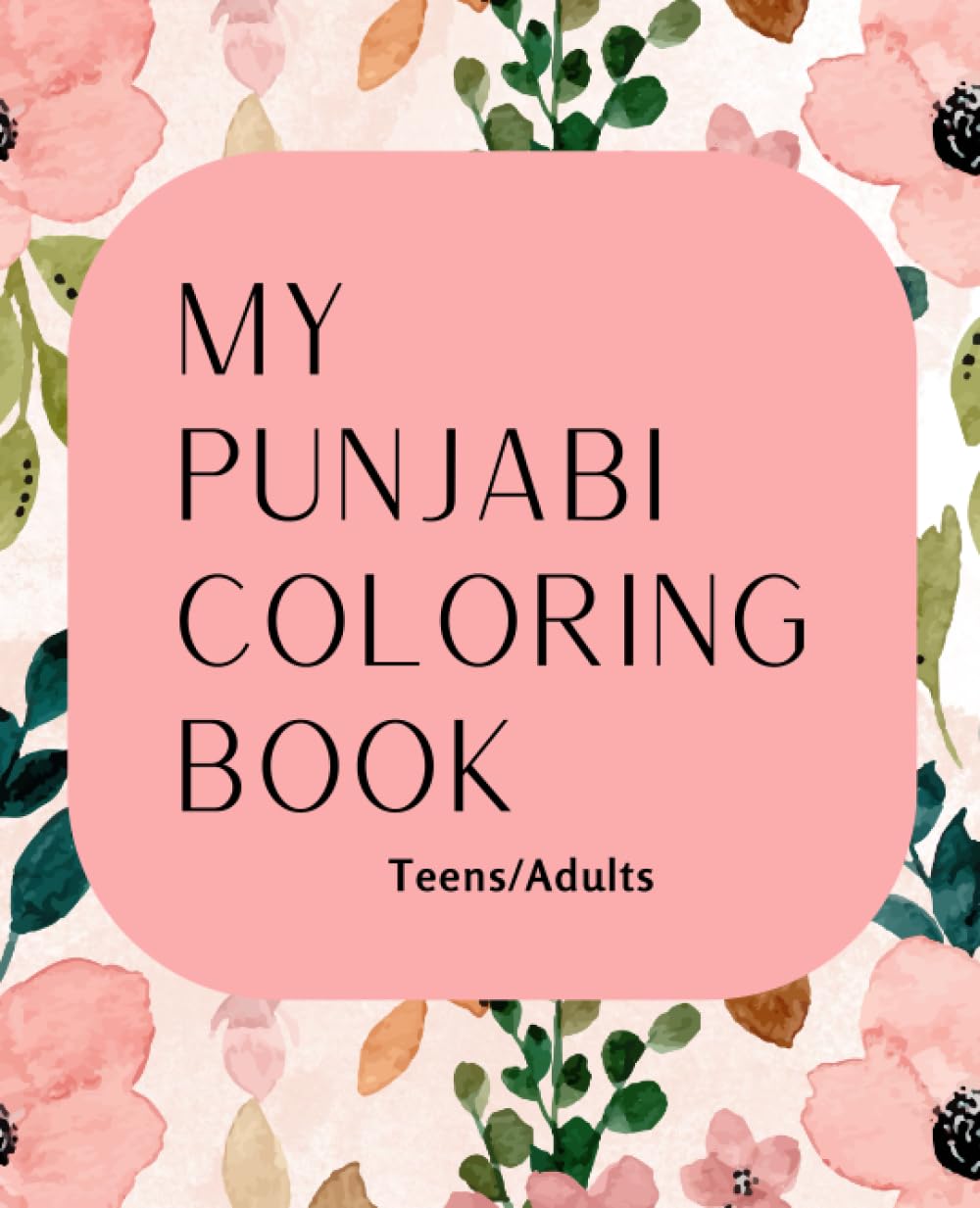 My Punjabi Coloring Book Teens/Adults