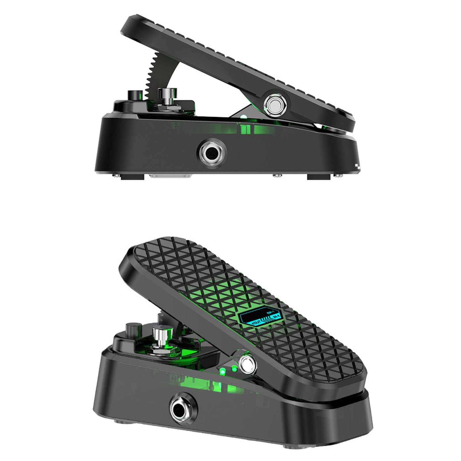 Processore effetti per chitarra portatile Modalità multiple Pedale in plastica Controllo parametri facile Pedale per chitarra sonoro per la fase