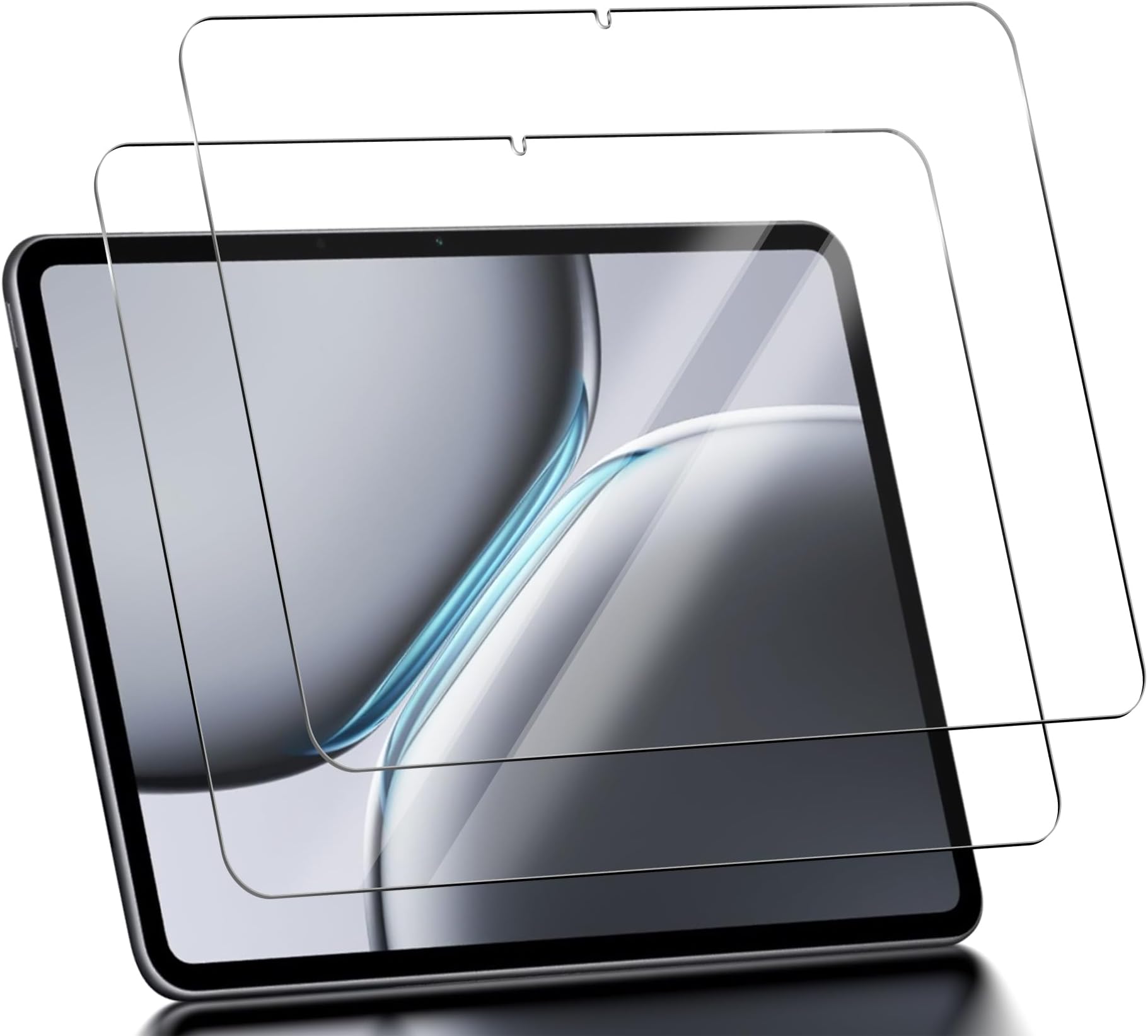 (2 Pack) Compatible for OnePlus Pad 2 2024 12.1 inch Tempered Glass Screen Protector Protector De Pantalla 9H High Definition Anti-Scratch Bubble-Free
