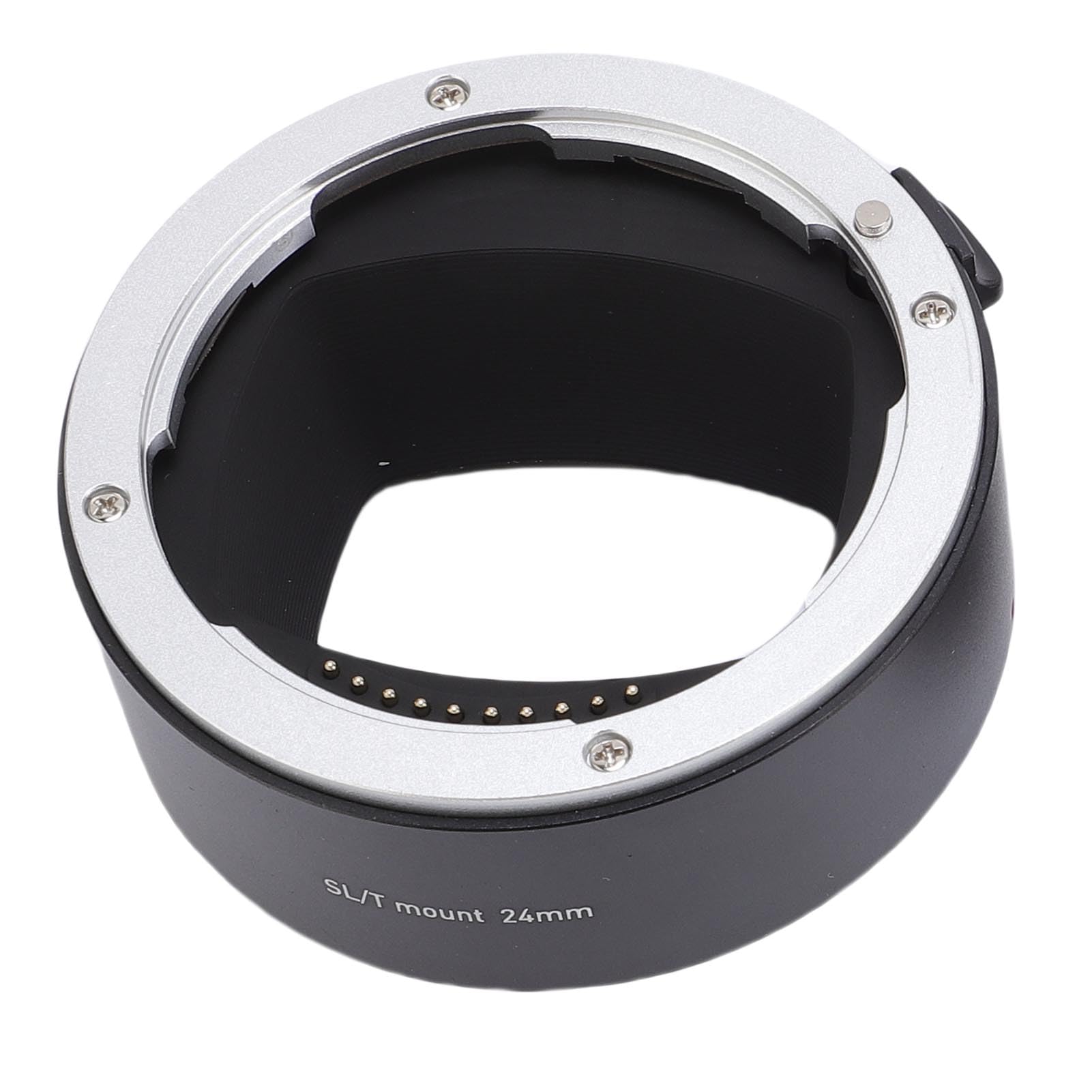 aqxreight Juego de Adaptadores de Tubo de Extensión Macro para Cámaras con Montura L Kit Automático de AF Electrónico de Metal de 12 Mm y 24 Mm Mejora la Fotografía para la Serie T SL CL TL TL2 SL2