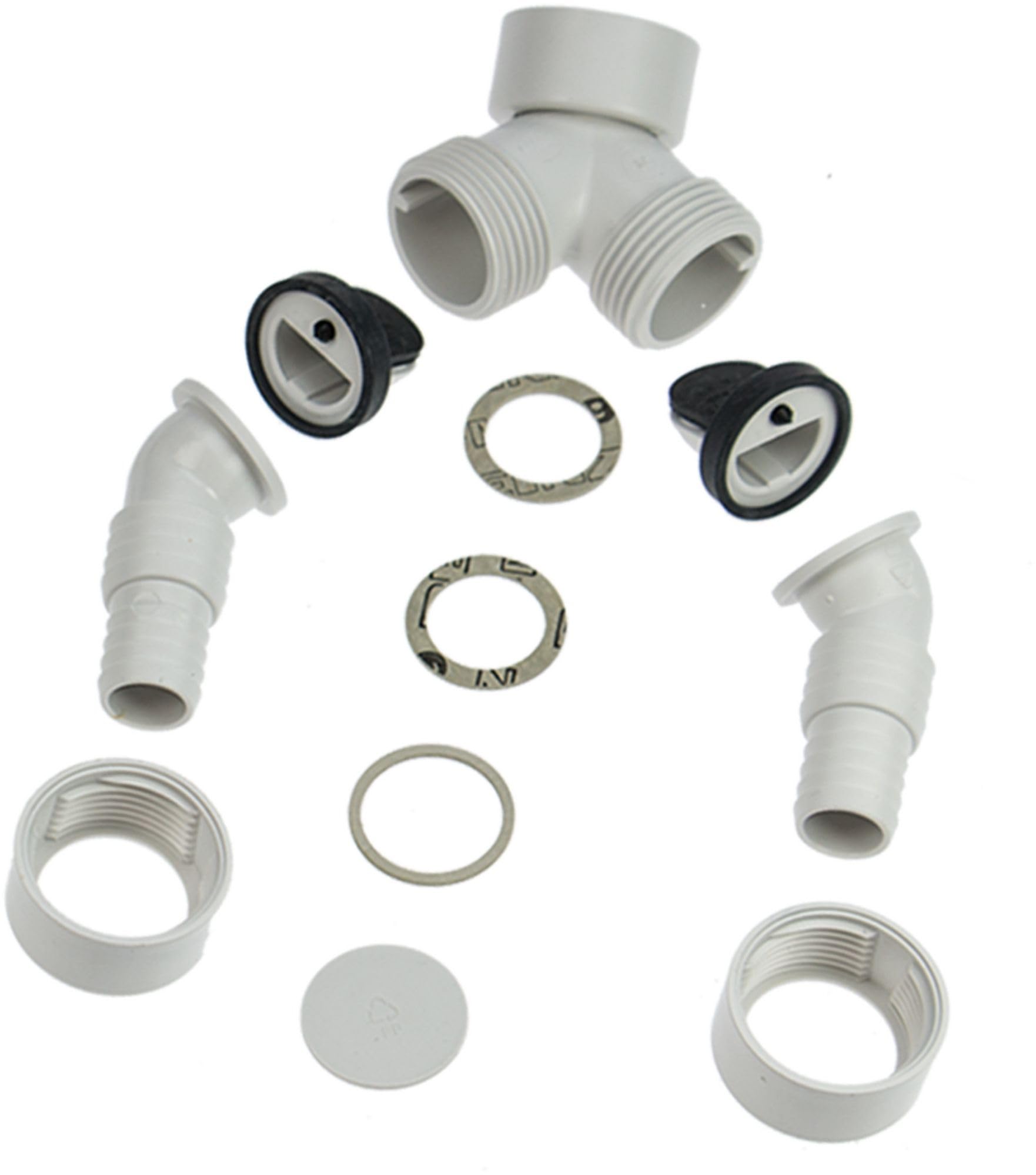 Ablaufadapter Waschmaschine und Trockner Trockner kompatibel für BOSCH SIEMENS 10008816