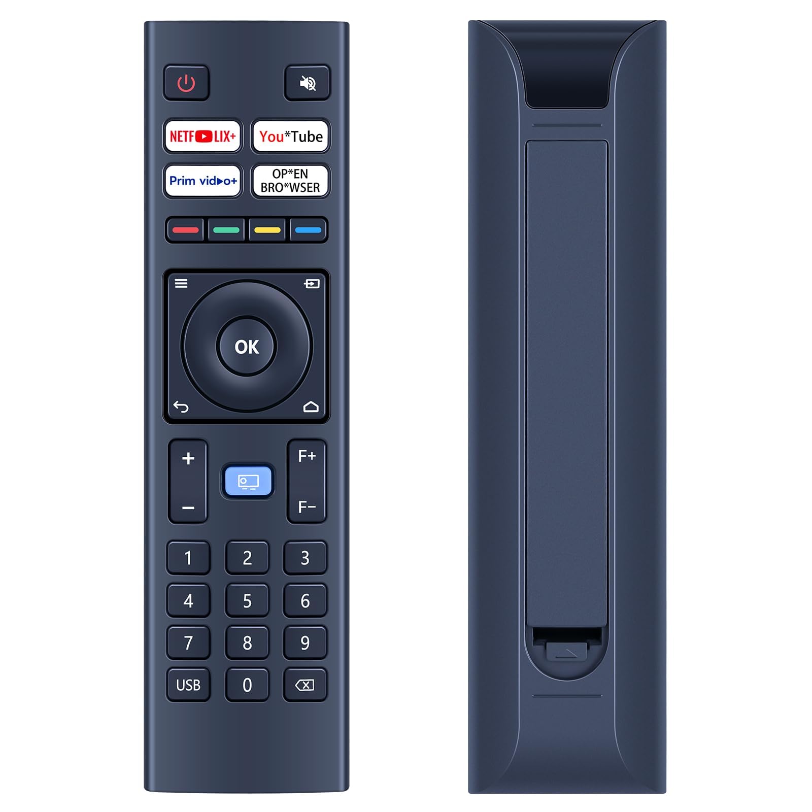 Nuevo Mando a Distancia IR de Repuesto para MECOOL KP2 Xiaomi Wanbo TT Blitzwolf BW-V6 WiMiUS K9 Yaber U12VOPLLS 4K VOPLLS M10 Focus 6OO AN. Kogan proyector Dbpower Yaber V12 TOPTRO